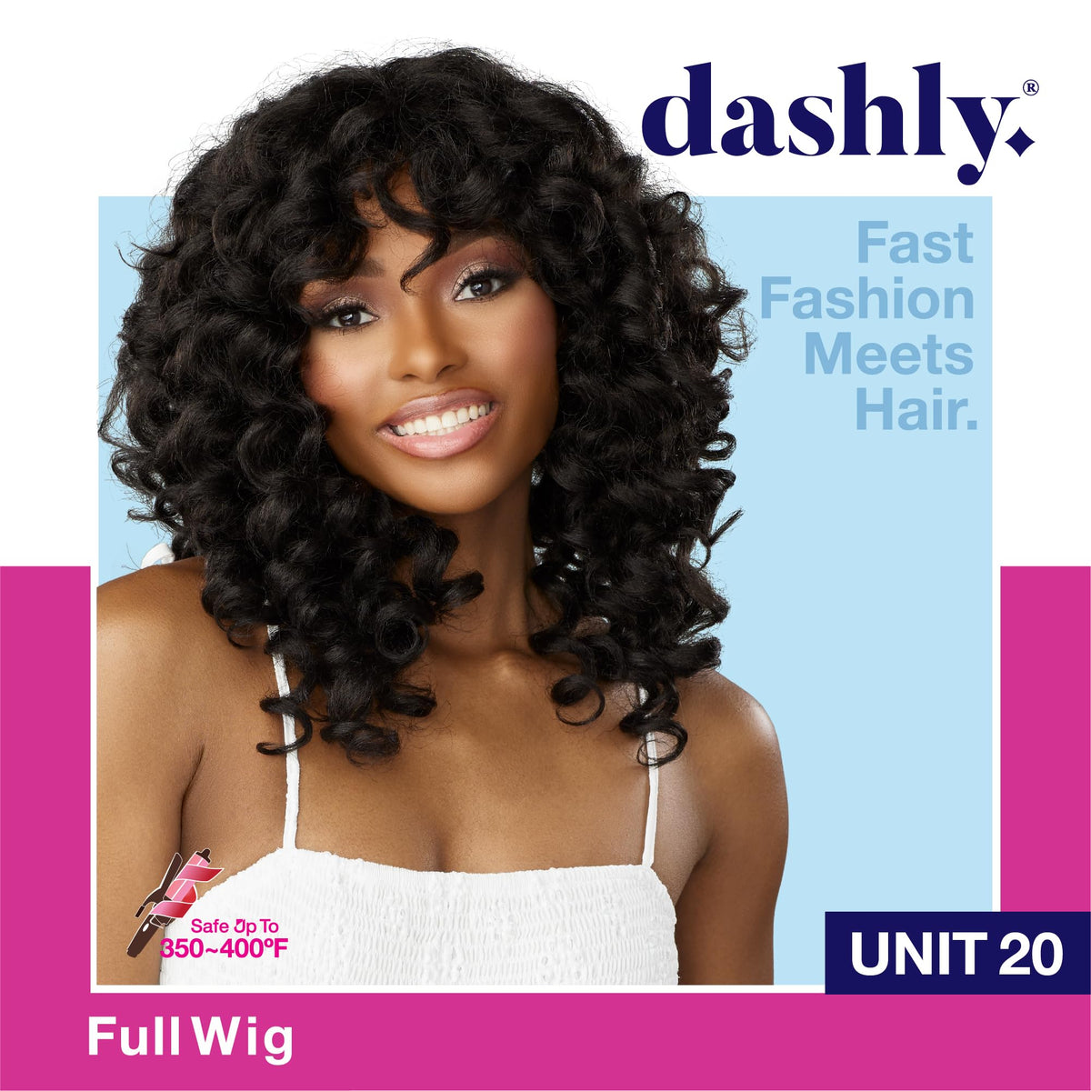Sensationnel Dashly Wig-Unit 20, 1B OFFBLACK