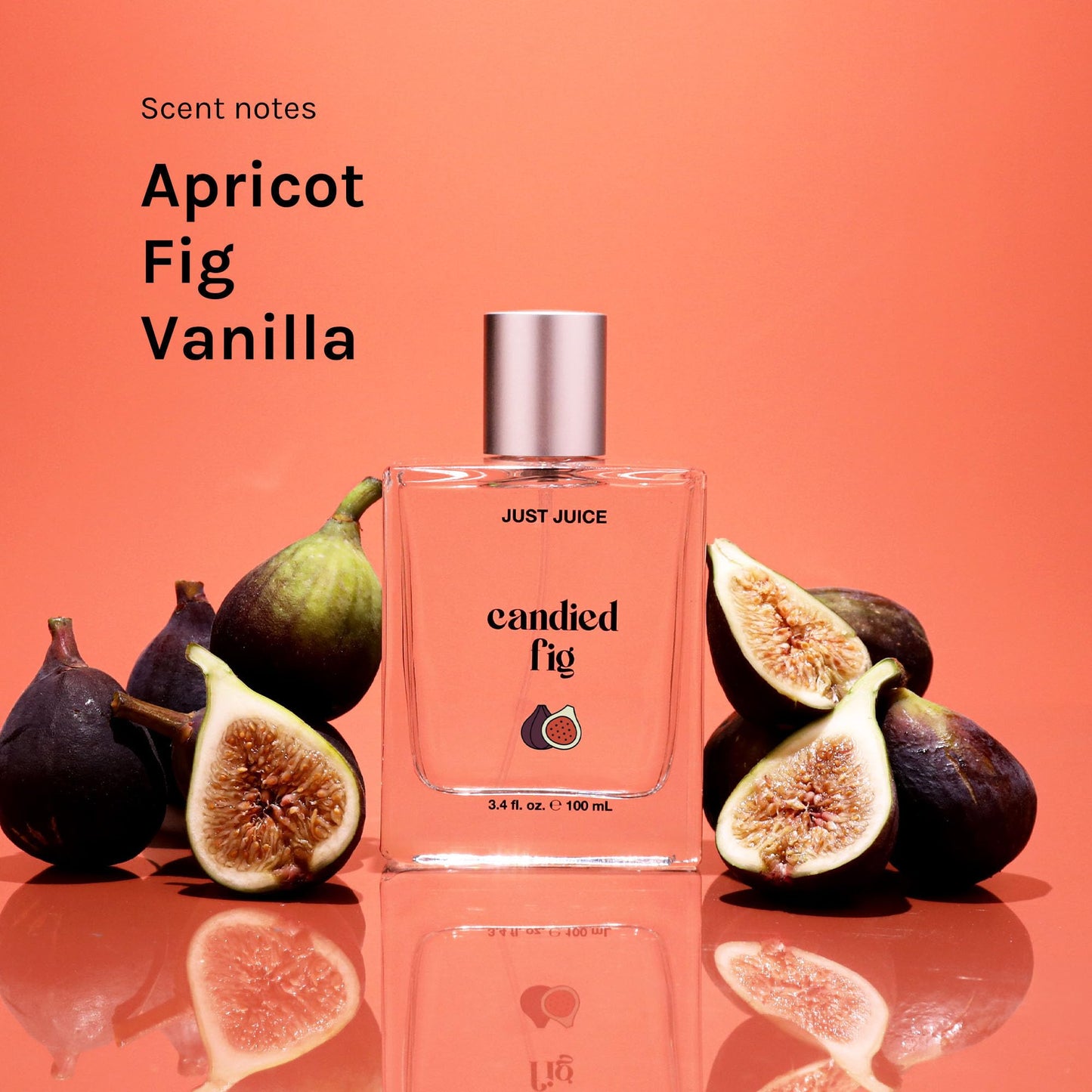Just Juice Candied Fig - Perfume for Women and Men with Dark Fruits - Complex Gourmand Perfume with Fig, Plum, Vanilla, Amber, Musk Notes - 3.4 oz Beauty & Personal Care Just Juice