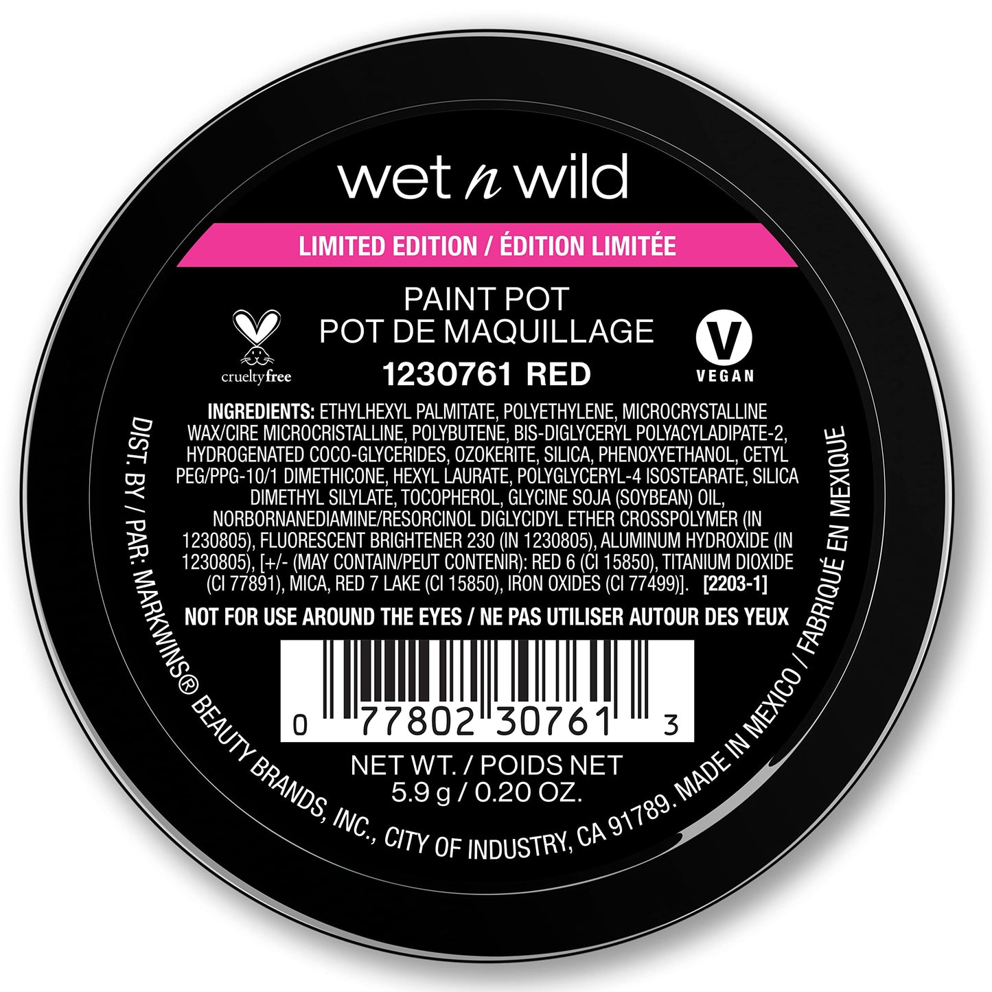 wet n wild Fantasy Makers Halloween Body Paint Pot Red Makeup Beauty & Personal Care wet n wild