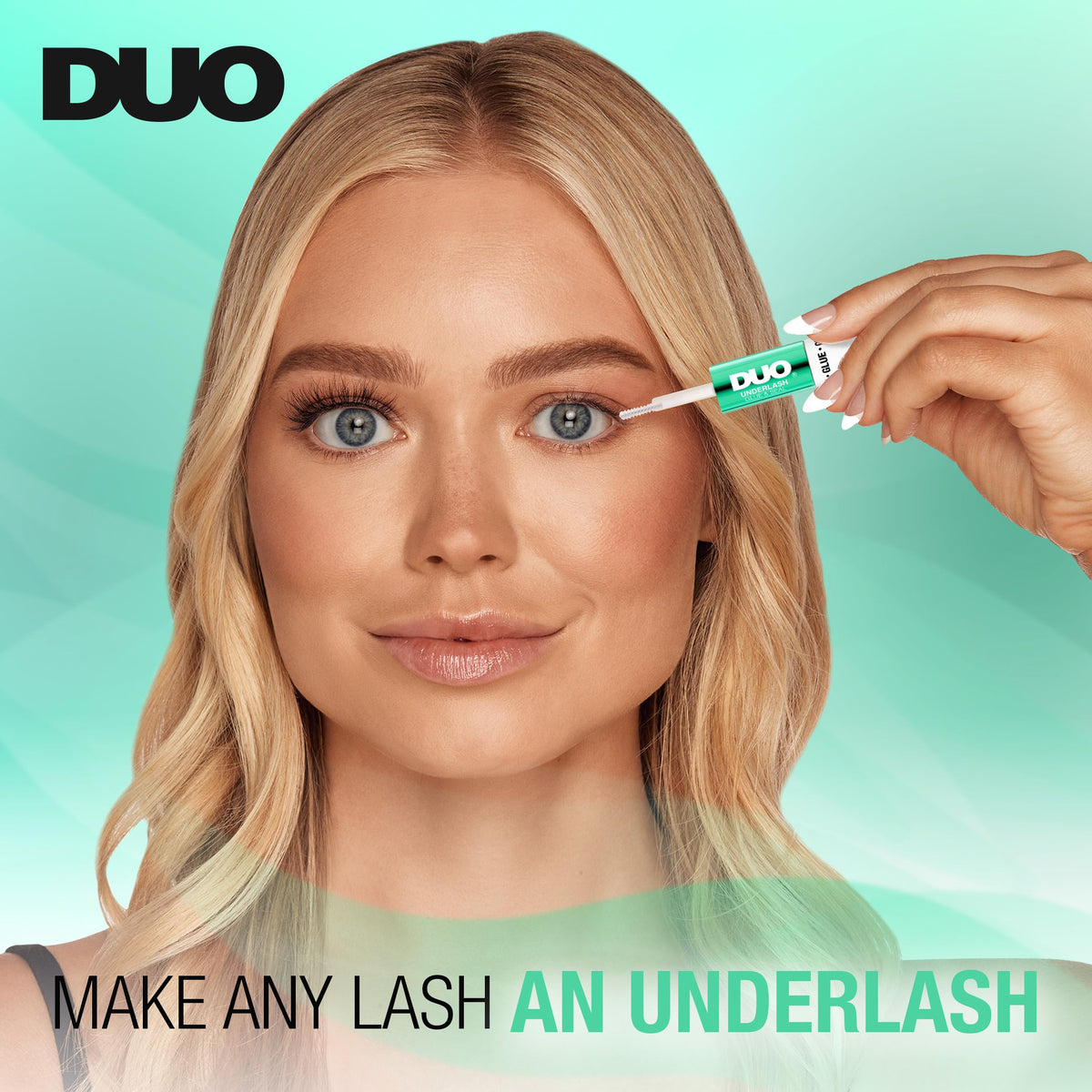 DUO Under Lash Glue & Seal - Clear Eyelash Adhesive with Gentle Removal, Easy 1 Day Wear, Strong Hold Eyelash Glue for DIY Lash Clusters