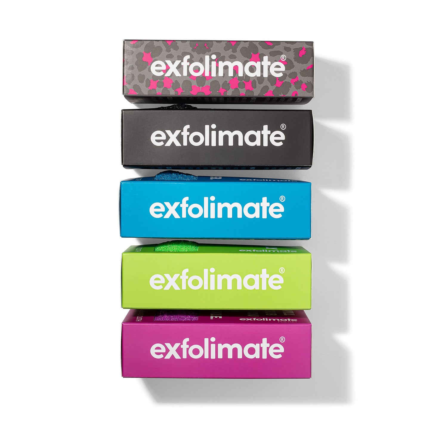 ExfoliMATE | Magic Exfoliating Shower Cloth Gently Removes Dead Skin for a Youthful Clear Complexion (Pocket 2.0, Aqua) Beauty & Personal Care Green Heart Labs