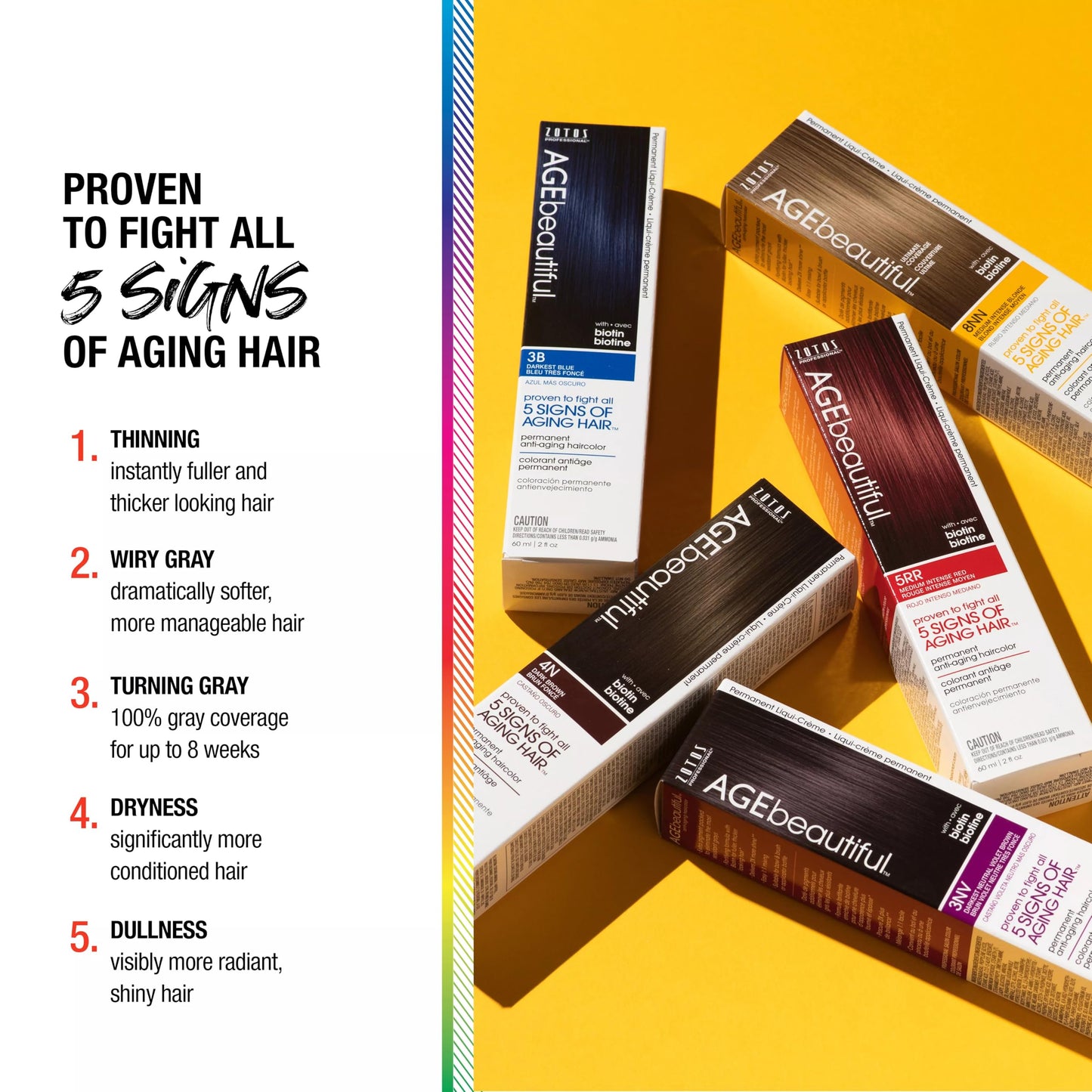 AGE beautiful Root Touch Up Hair Color Spray | Touch-Up Gray Concealer | Temporary Cover Up | Adds Volume & Covers Thinning Patches | Water, Sweat Beauty & Personal Care AGE beautiful