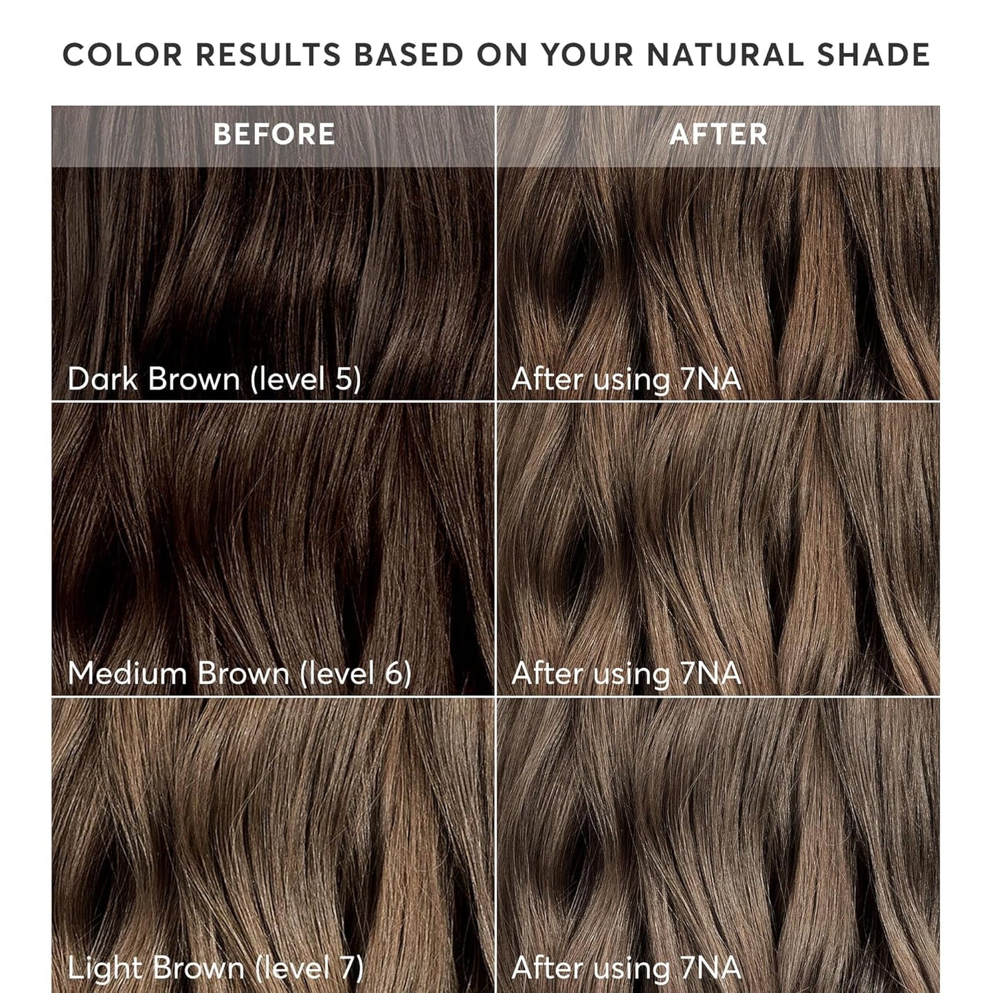 Madison Reed Radiant Hair Color Kit - 7NA Light Ash Brown with Cool Smoky Undertones (Arezzo Brown), Permanent Hair Dye, Dimensional Gray Hair Beauty & Personal Care Madison Reed