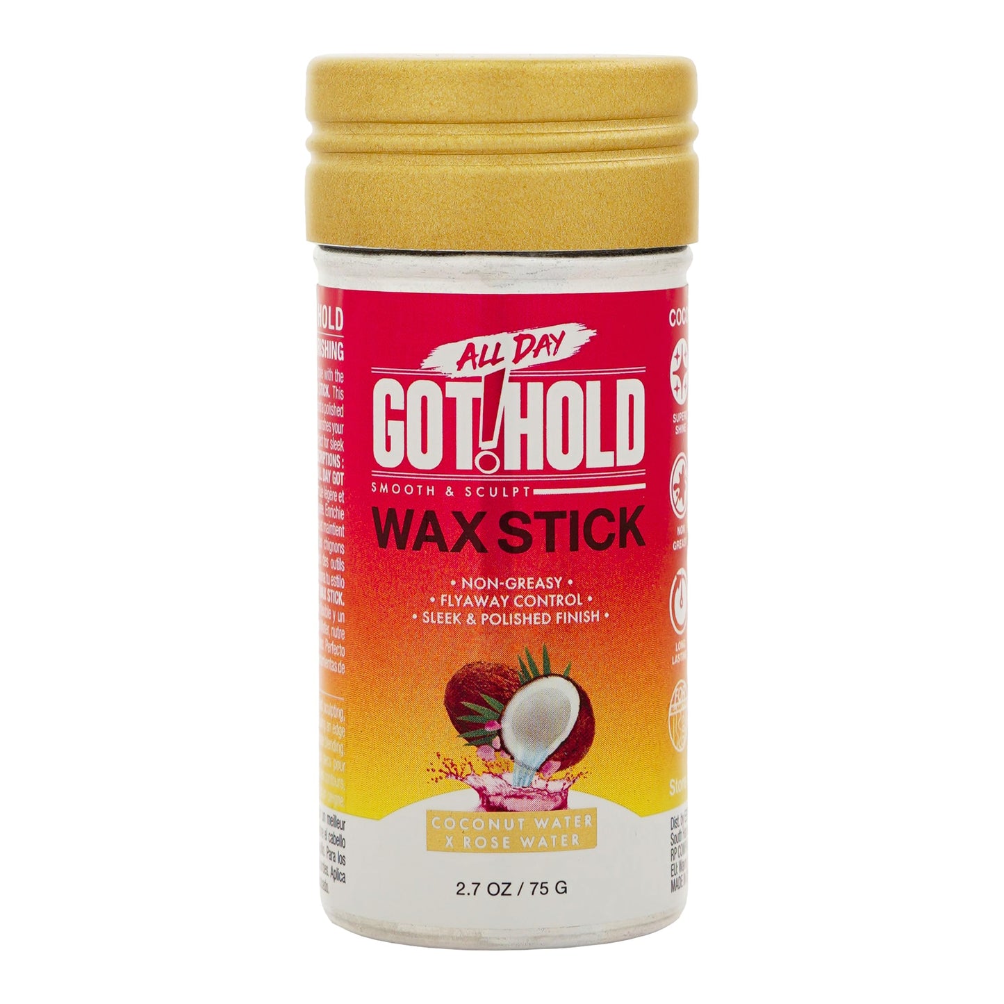 ALL DAY GOT HOLD HAIR STYLING WAX STICK 2.7OZ / 75G Beauty & Personal Care ALL DAY GOT HOLD