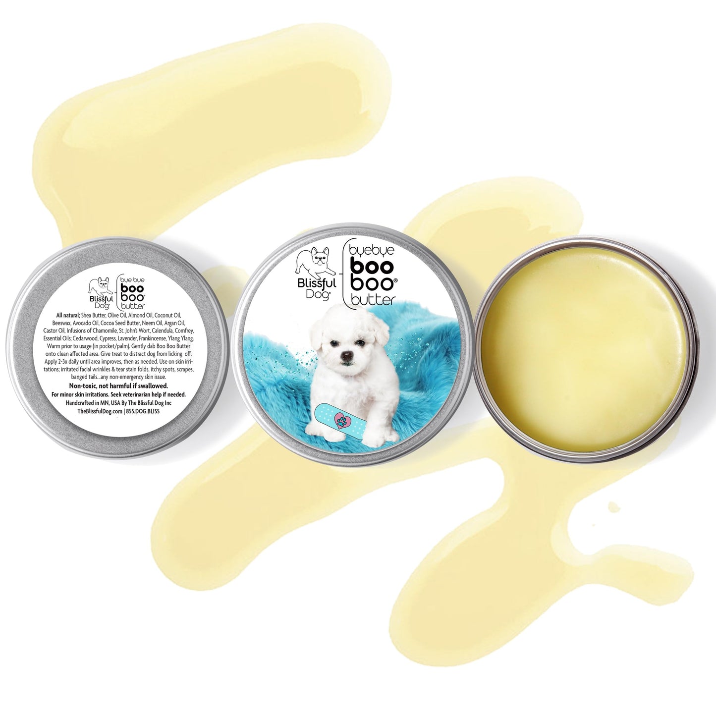 The Blissful Dog Bichon Frise Boo Boo Butter, 4-Ounce Beauty and Personal Care The Blissful Dog