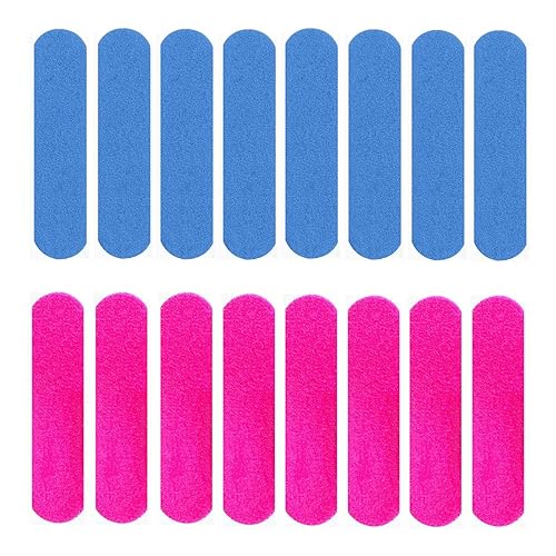 Transun Moo Mini Nail Files Bulk, 100 Pack 2 Inches Disposable Double Sided Emery Boards Manicure Pedicure Tools(1002) Beauty & Personal Care Transun Moo