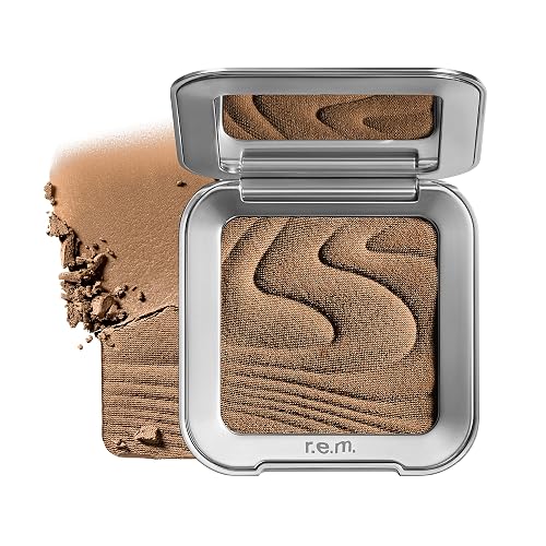 r.e.m. beauty by ariana grande | Hypernova Satin Matte Bronzer - Solar Storm | Silky Pressed Bronzing Powder for Natural-Looking Warmth, Breathable Beauty & Personal Care r.e.m. beauty