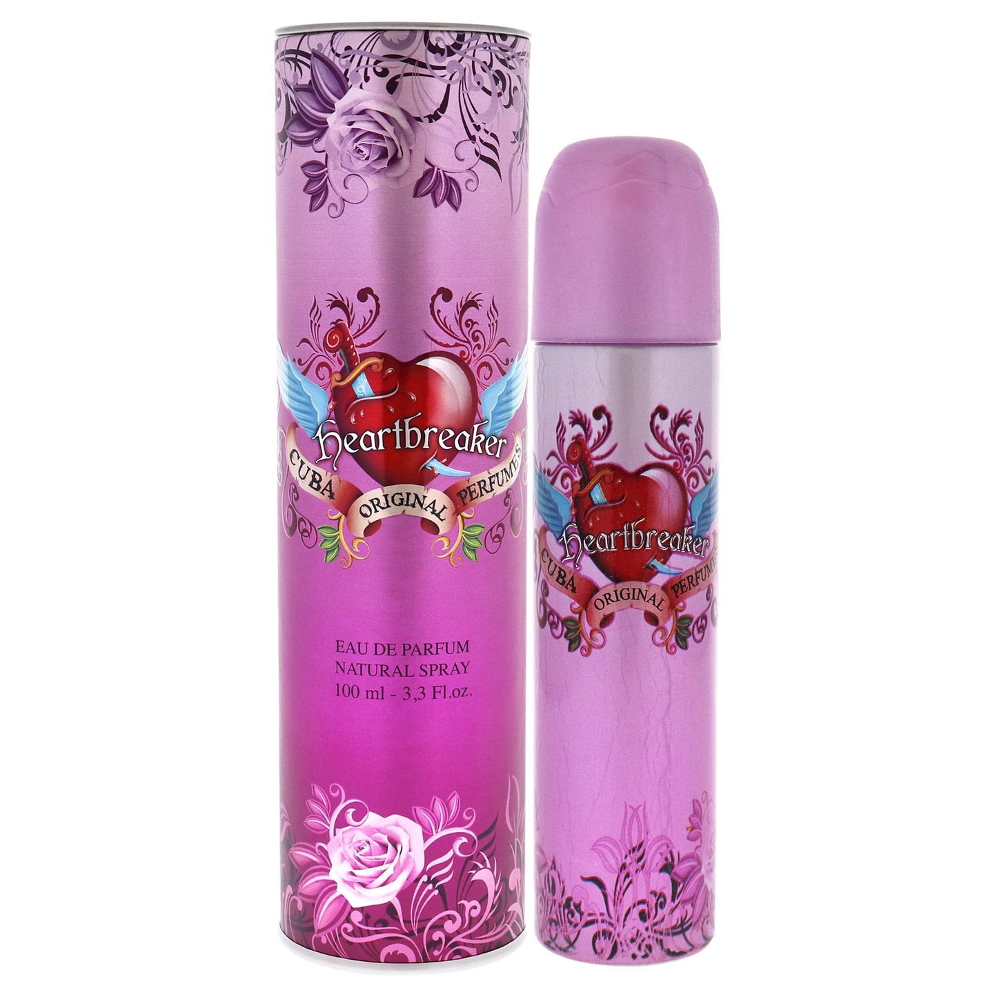 Cuba Heartbreaker Eau De Parfum Spray for Women,3.4 Ounce Beauty & Personal Care Cuba