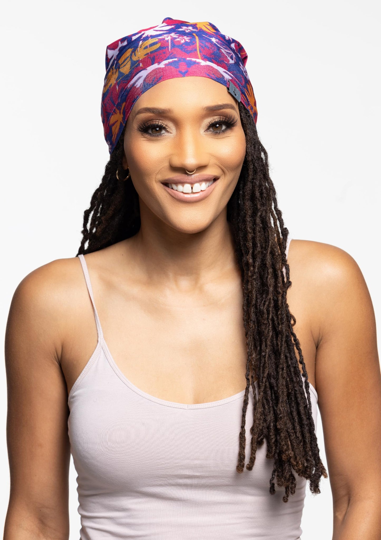 Fairy Black Mother Dreadlocks Satin Locs Bonnet Cap for Men and Women(Roseblue, large) Beauty and Personal Care My Fairy Black Mother