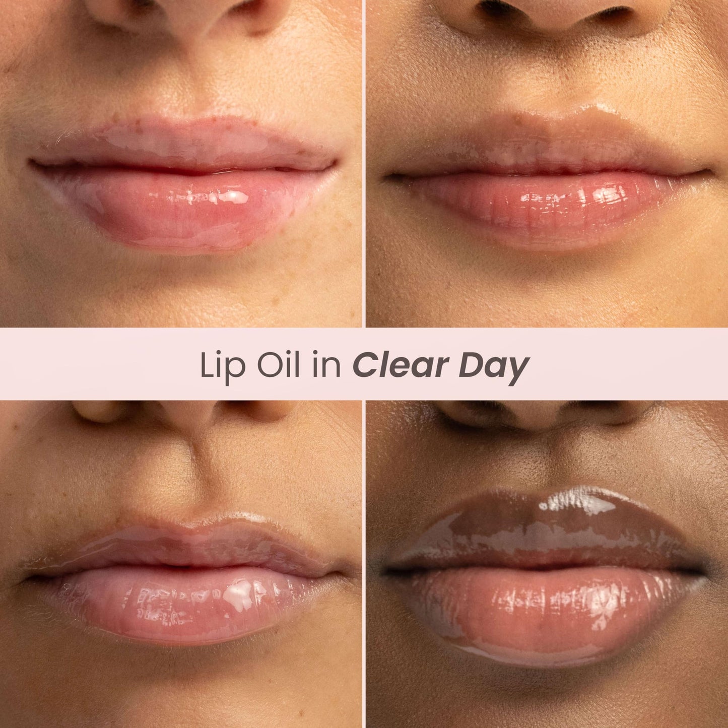 Burt's Bees Lip Oil Clear Day, Instant Hydration, Nourishes and Softens Lips, Tint Free, High Shine Finish, Responsibly Sourced Jojoba Oil, Non Beauty and Personal Care Burt's Bees