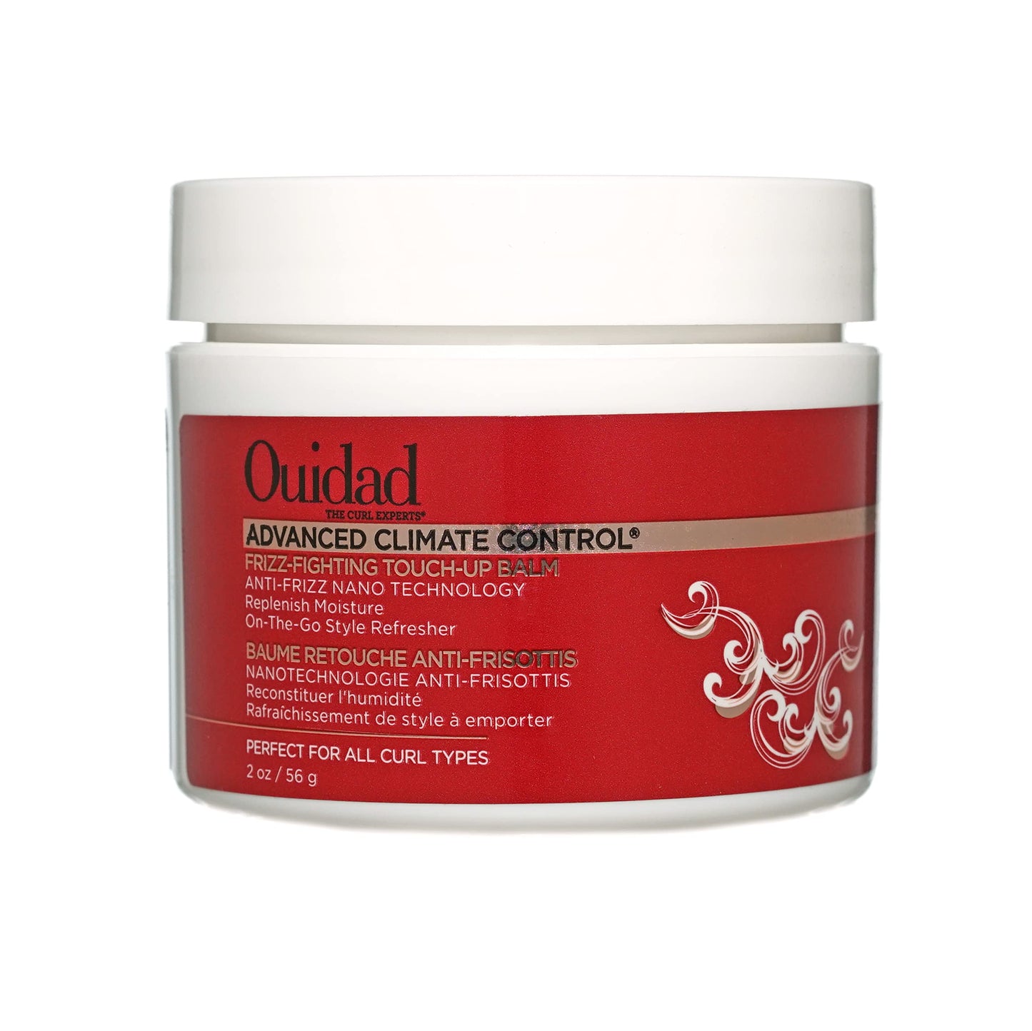 Ouidad Advanced Climate Control Touch-Up Hair Balm - 2 oz, Curl Refresher, Anti-Frizz Nano Technology, Redefine Curls & Help Prevent Breakage, Ideal Beauty & Personal Care Ouidad