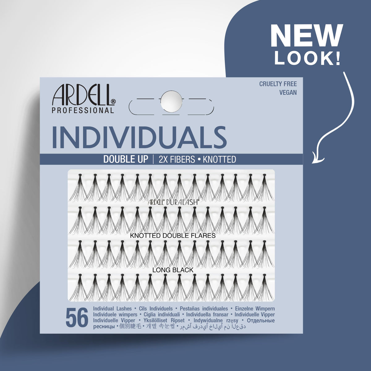 Double Up Individuals Knotted Long Black Beauty & Personal Care Ardell