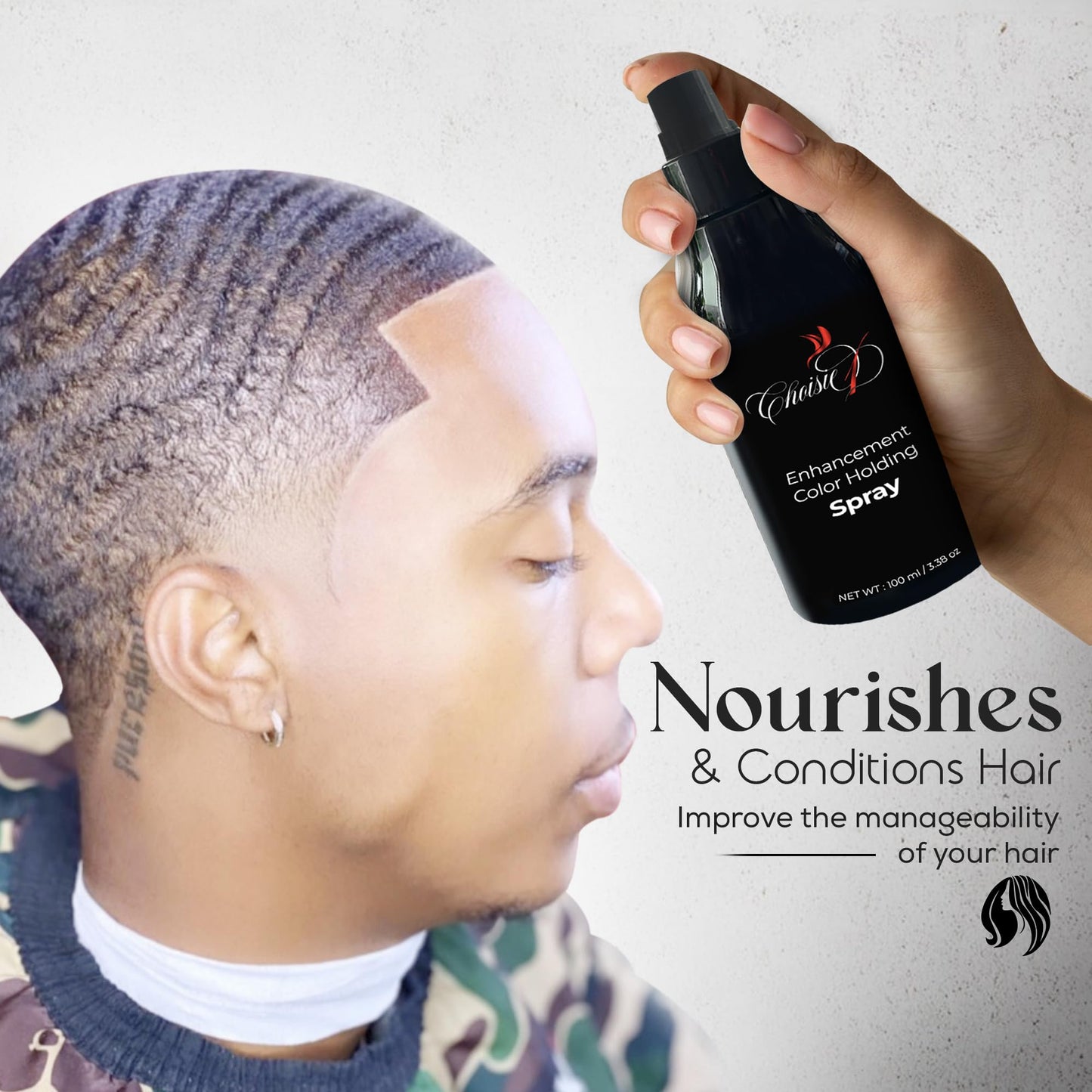 CHOISIE1 Color Enhancement Holding Spray - Strong Setting Lock and Color Enhancer for Barbers Beauty & Personal Care CHOISIE1
