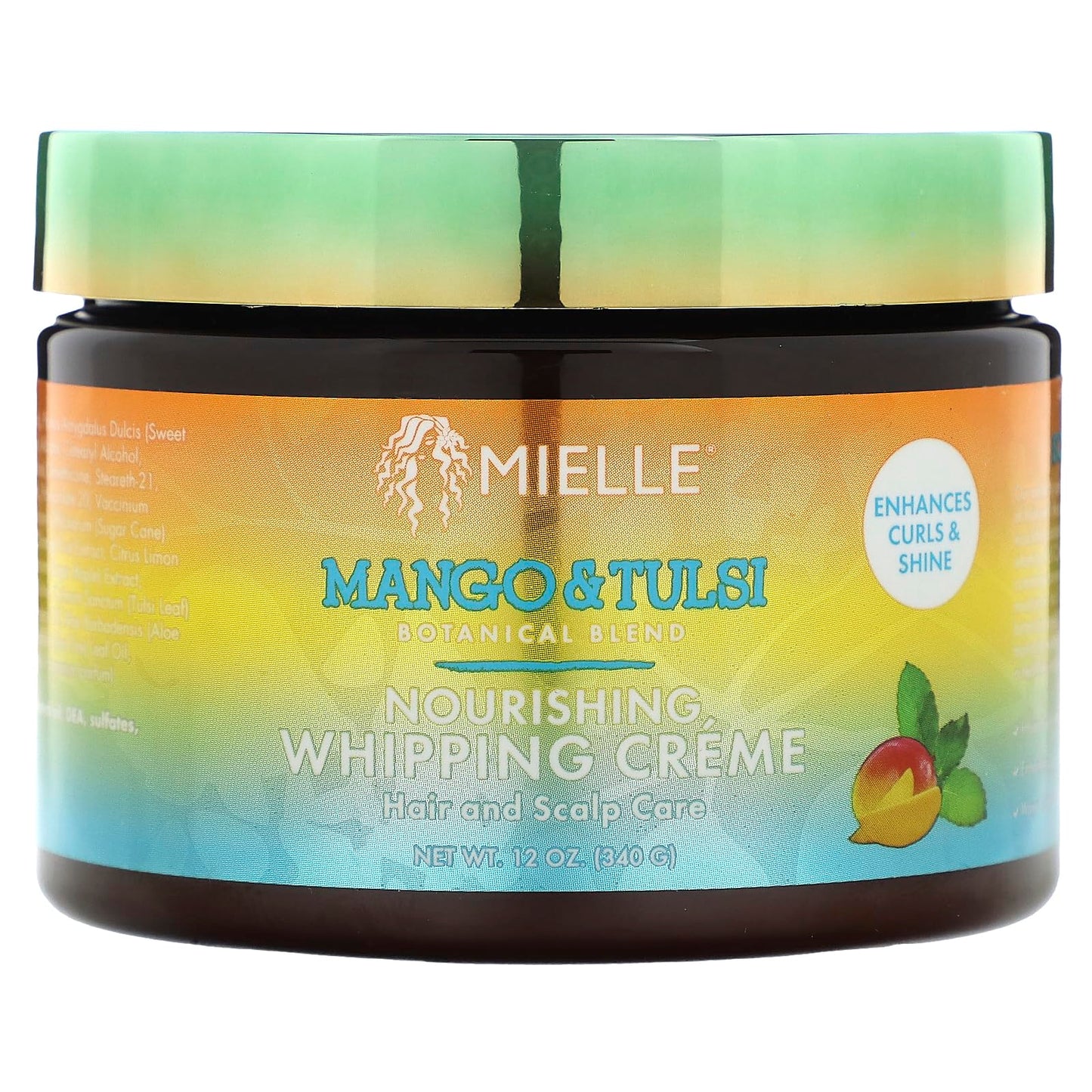 Mielle Nourishing Whipping Creme Mango & Tulsi 12 Oz (Pack of 1) Beauty & Personal Care Mielle Organics