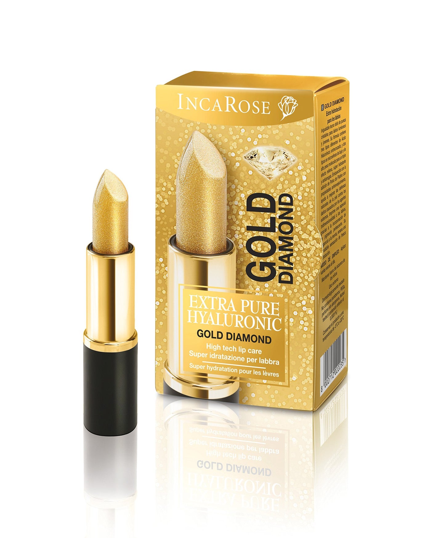 Inca Rose Extra Pure Hyaluronic, Gold Diamond 4 ml Beauty and Personal Care DIVA