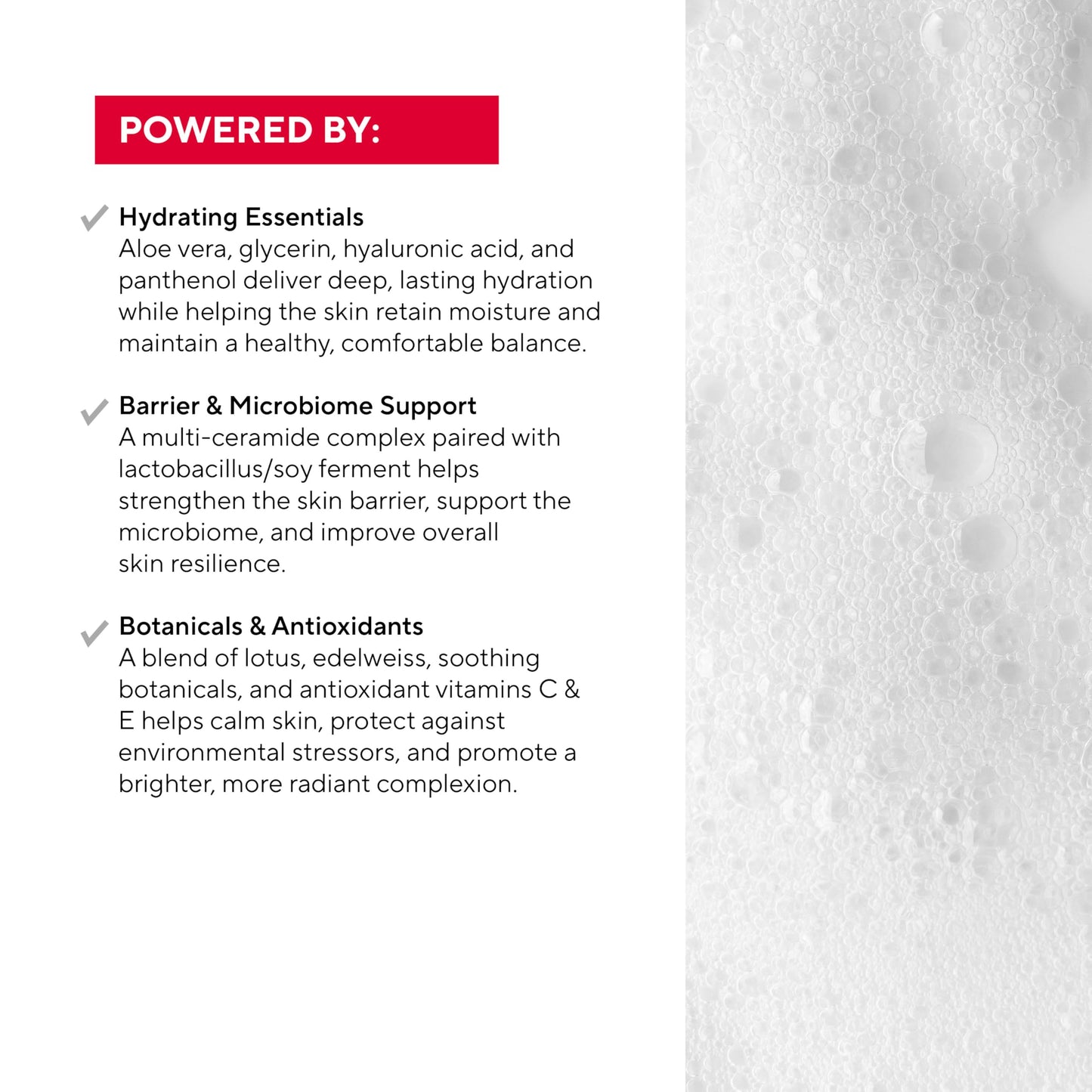 Mirabella Skinphony Pro Hydrating Face Cleanser with Hyaluronic Acid, Ceramides & Aloe Vera - Gentle Sulfate-Free Face Wash for Sensitive Skin_4.06 fl Beauty & Personal Care Mirabella