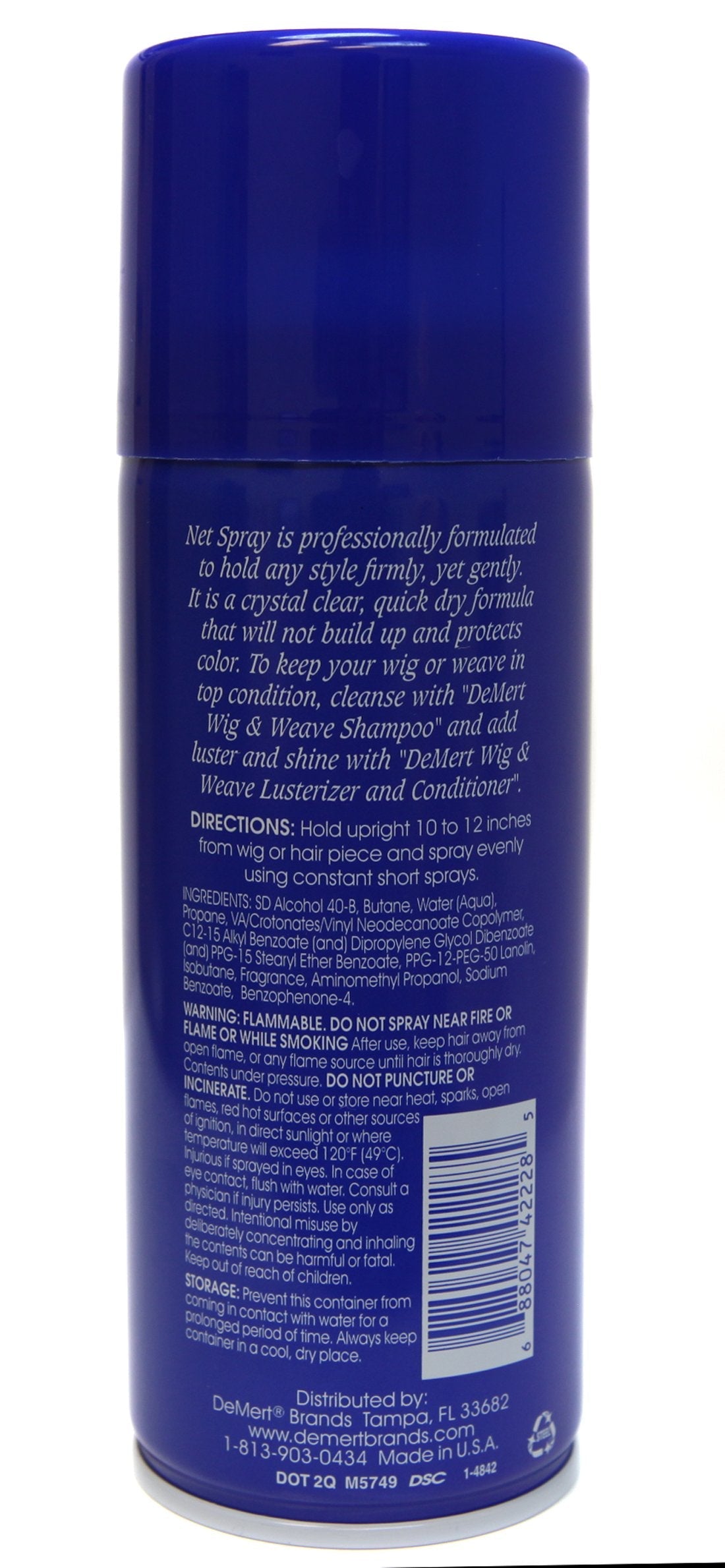 Demert Wig & Weave Net Spray - 9.61 oz Beauty & Personal Care Demert