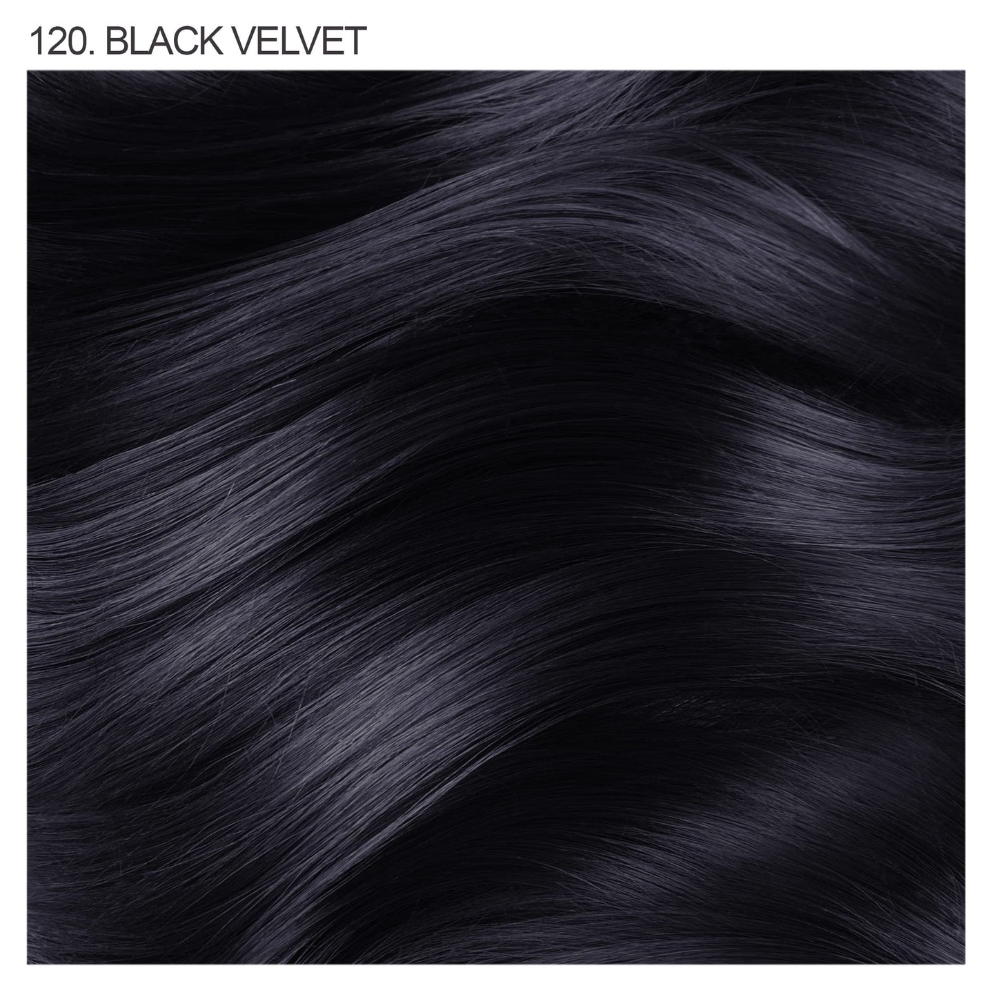 Adore Semi Permanent Hair Color - Vegan and Cruelty-Free Hair Dye - 4 Fl Oz - 120 Black Velvet (Pack of 3) Beauty & Personal Care Adore