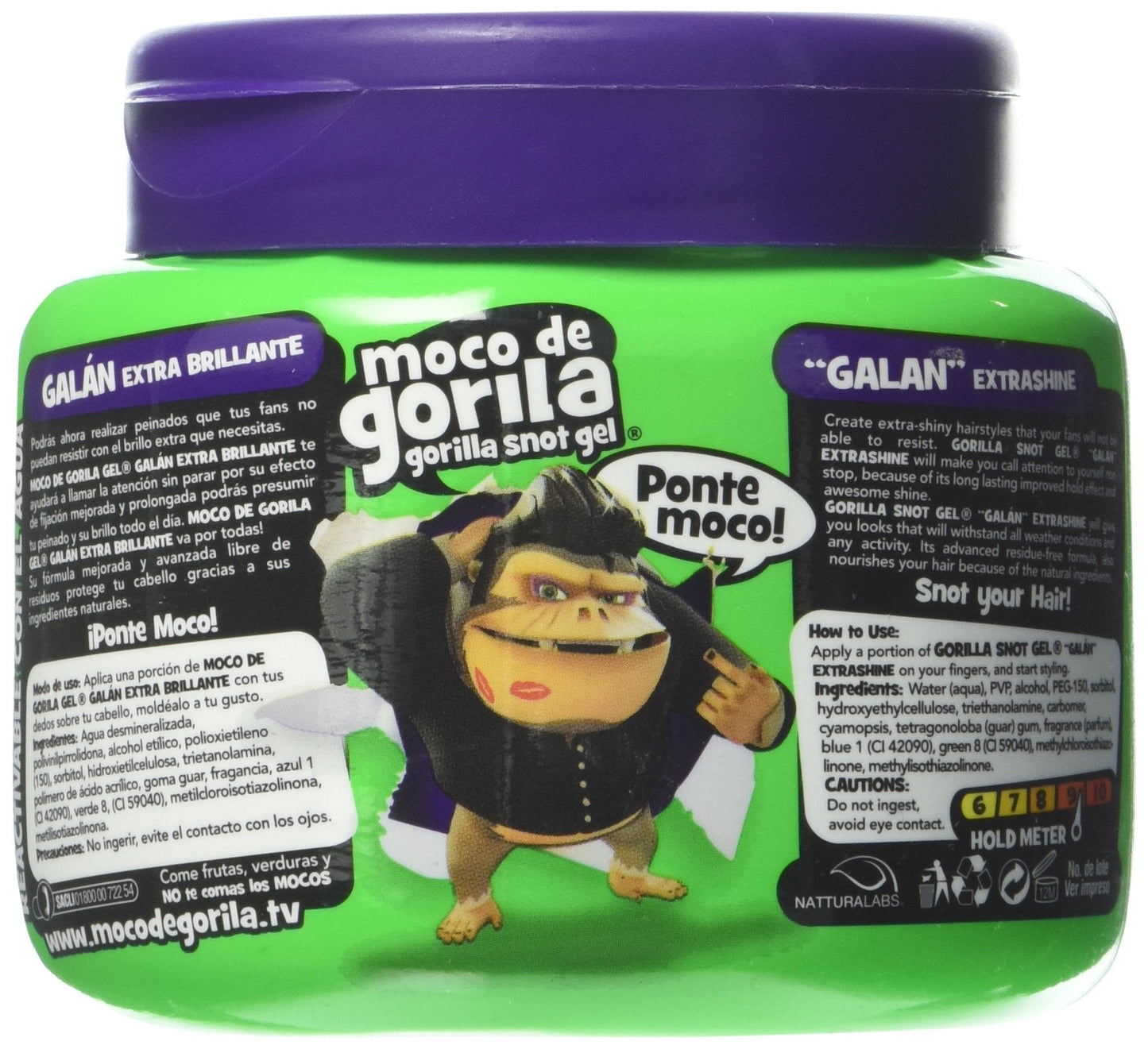 MOCO DE GORILA Strong Hold Gel, 9.52 oz (Pack of 3) Beauty & Personal Care Moco de Gorila