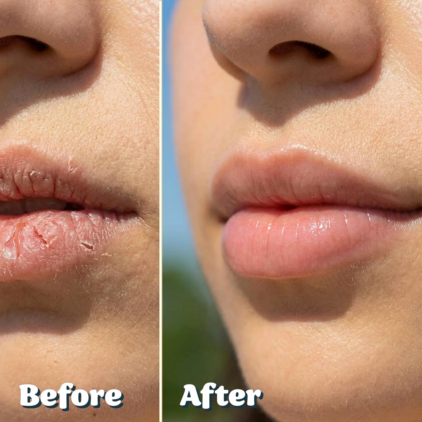 Solar Recover Organic Lip Cream - Deep Moisture Lip Balm with Coconut Oil, Jojoba Oil & Calendula Extract - Healing Lip Treatment for Dry, Chapped Beauty and Personal Care Solar Recover