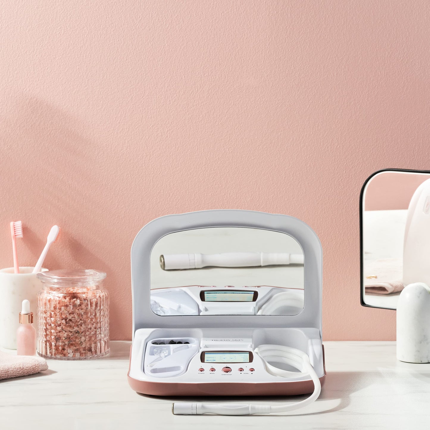 Trophy Skin MicrodermMD - At Home Microdermabrasion Kit - Anti Aging and Acne Treatment - Contains Real Diamond and Pore Extractor Tips to Rejuvenate Beauty & Personal Care Trophy Skin