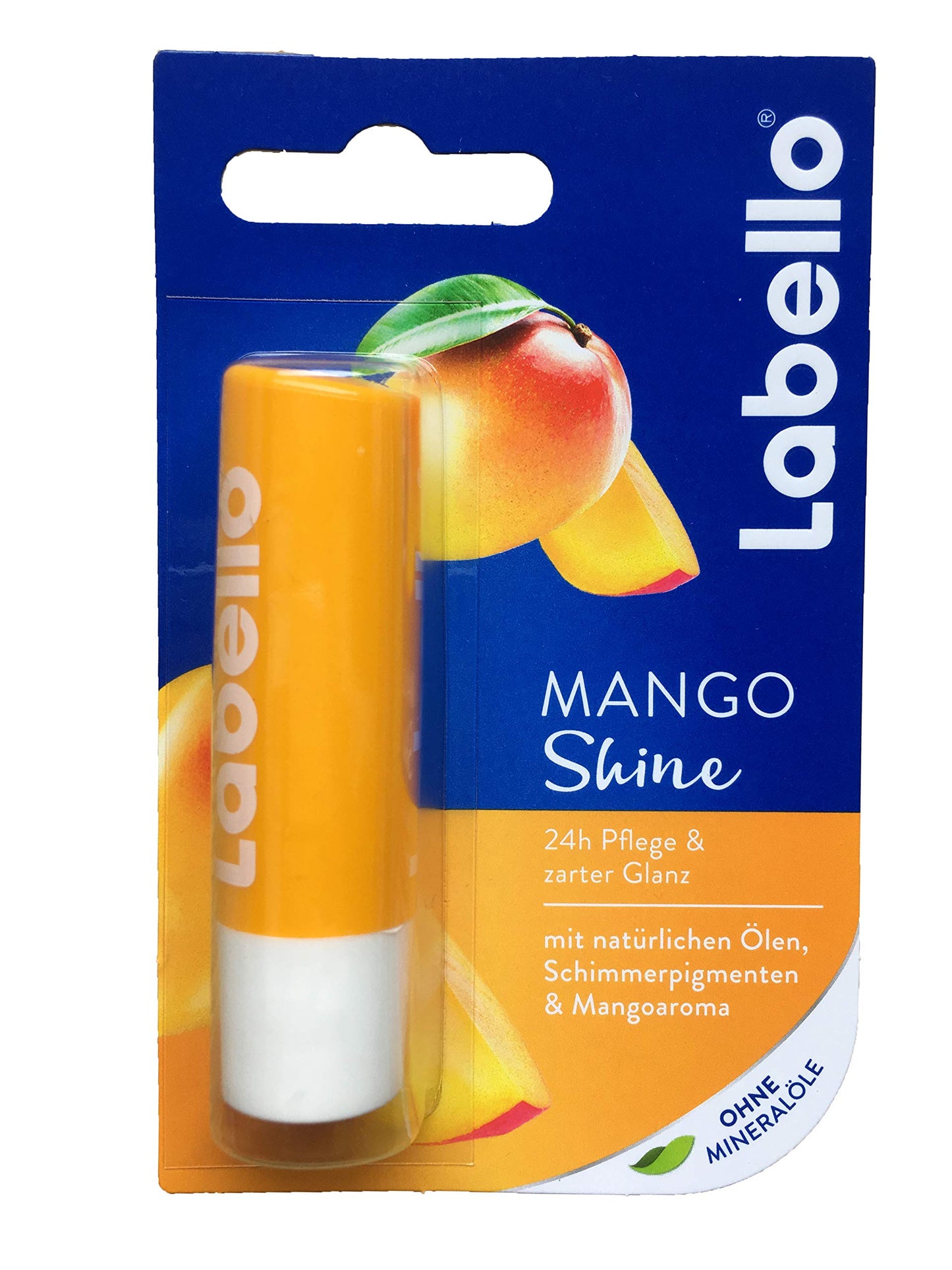 Lip Balm Bundle containing 6 different Labello Lip Balms - Pearly Shine, Cherry Shine, Mango, Blackberry Shine, Soft Rose, Original Beauty and Personal Care Labello