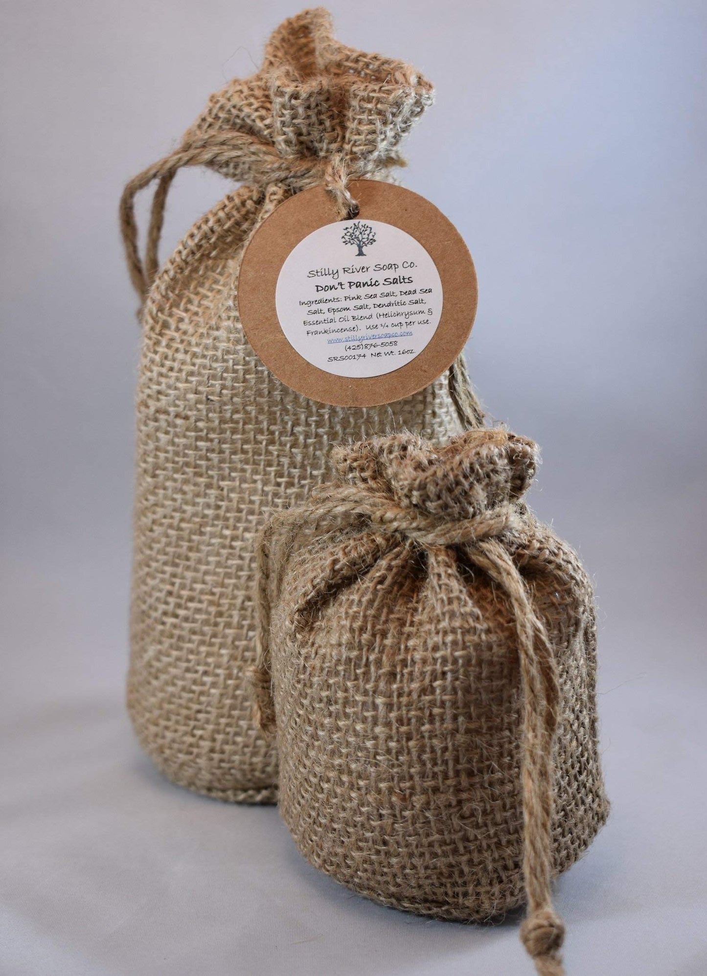 Don't Panic Aromatherapy Bath Salts Beauty and Personal Care Stilly River Soap Co. Natural Products