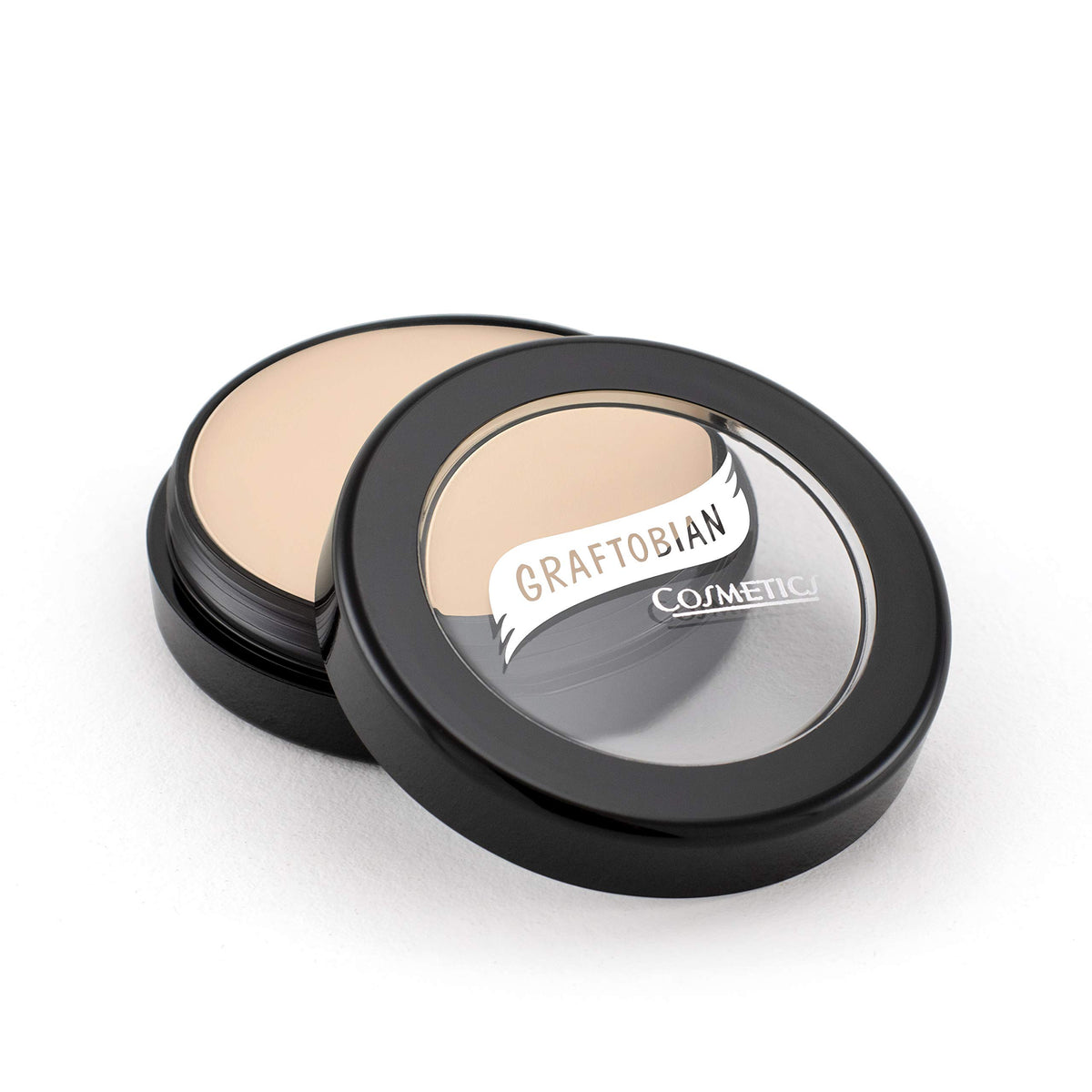 Graftobian HD Glamour Crème Foundation 1/2oz, Weightless Full Coverage Makeup, 65 Inclusive Shades, For All Skin Types, Natural or Full-Glam Looks,