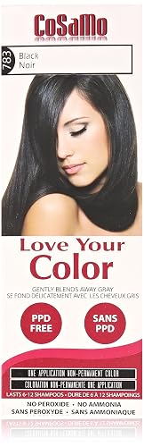 Love Your Color Cosamo Non Permanent Hair Color, Black Beauty & Personal Care Love Your Color