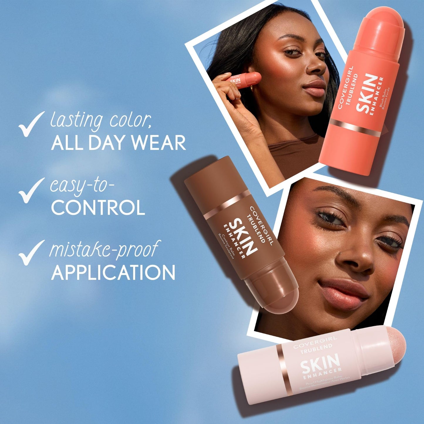 CoverGirl Trublend Skin Enhancer Contour Stick Balm, 120 Sculpted, Vegan Formula, Easy to Use, Glides on Effortlessly, Non-Greasy, Doesn't Crease Beauty and Personal Care COVERGIRL