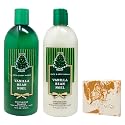 Bath & Body Works Vanilla Bean Noel Moisturizing Shampoo & Conditioner with a Peach Gardenia Sample Soap Beauty & Personal Care Bath & Body Works