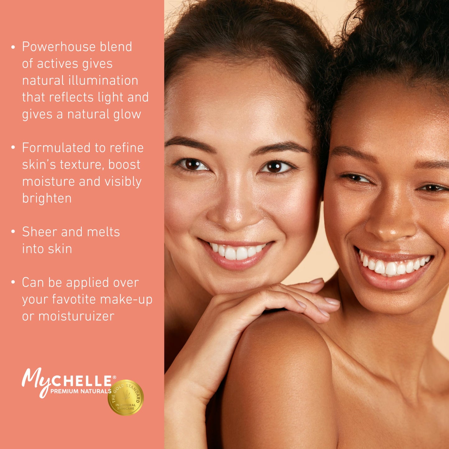 MYCHELLE Instantly Illuminating Peptide Serum, 1 FZ Beauty & Personal Care MyChelle Dermaceuticals