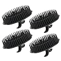 Segbeauty Mens Shampoo Brush, 4pcs Scalp Massage Brushes, Massage Hair Brush Floriated Shower Comb for Deep Cleaning Hair Men's Hand Brush Plastic Beauty & Personal Care Segbeauty