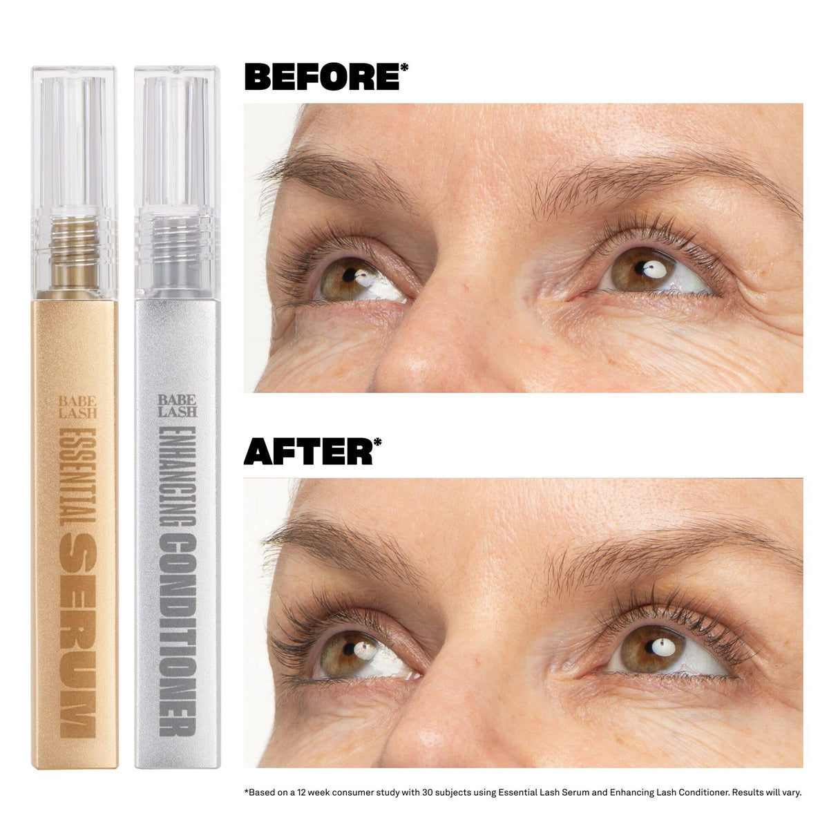 Babe Original Enhancing Lash Conditioner for Longer-Looking Lashes, 1mL