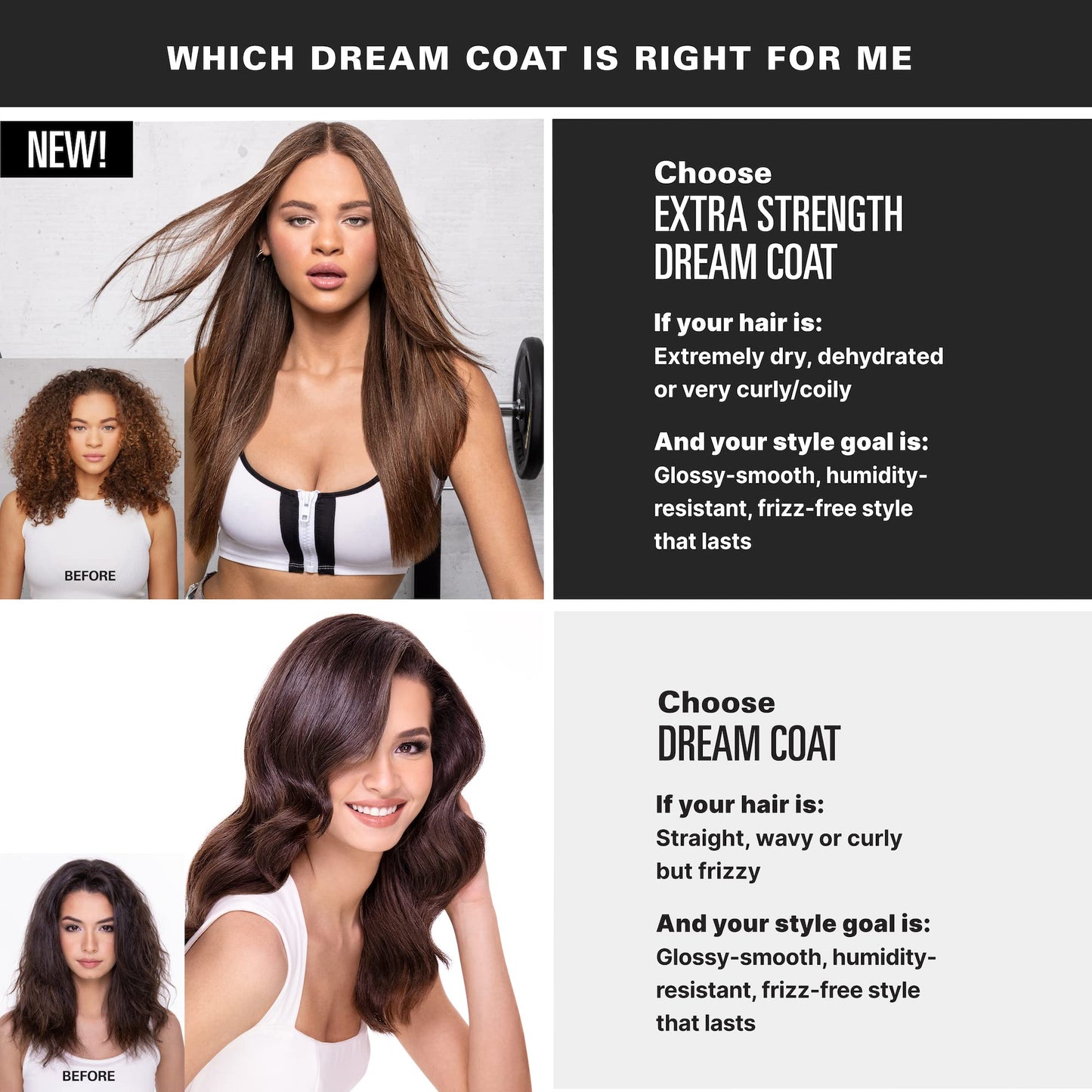 COLOR WOW Extra Strength Dream Coat, Ultra-Moisturizing Anti-Humidity Treatment with Heat Protectant for Glassy, Frizz-Prone Hair Beauty and Personal Care COLOR WOW