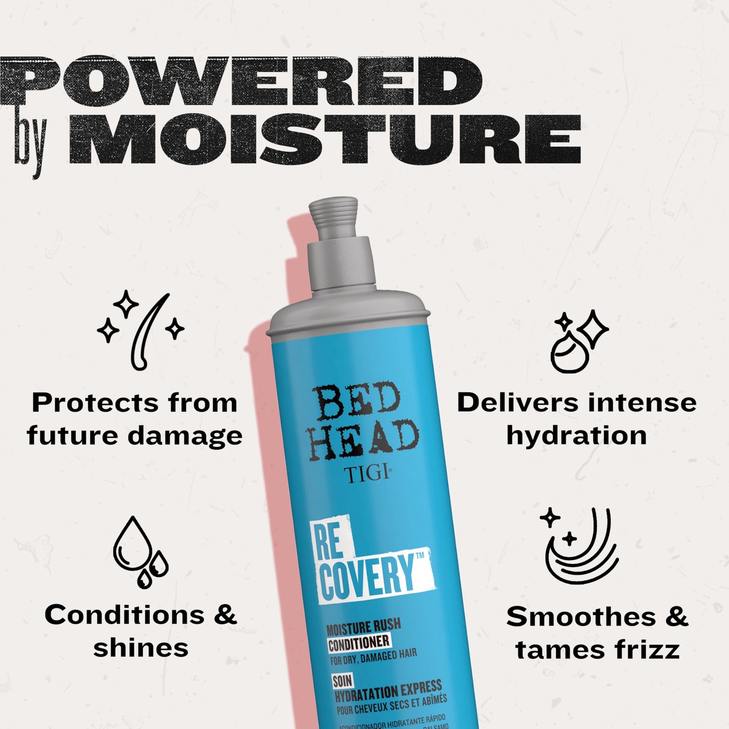 TIGI BED HEAD RECOVERYTM MOISTURIZING CONDITIONER FOR DRY HAIR 20.29 fl oz Beauty & Personal Care TIGI