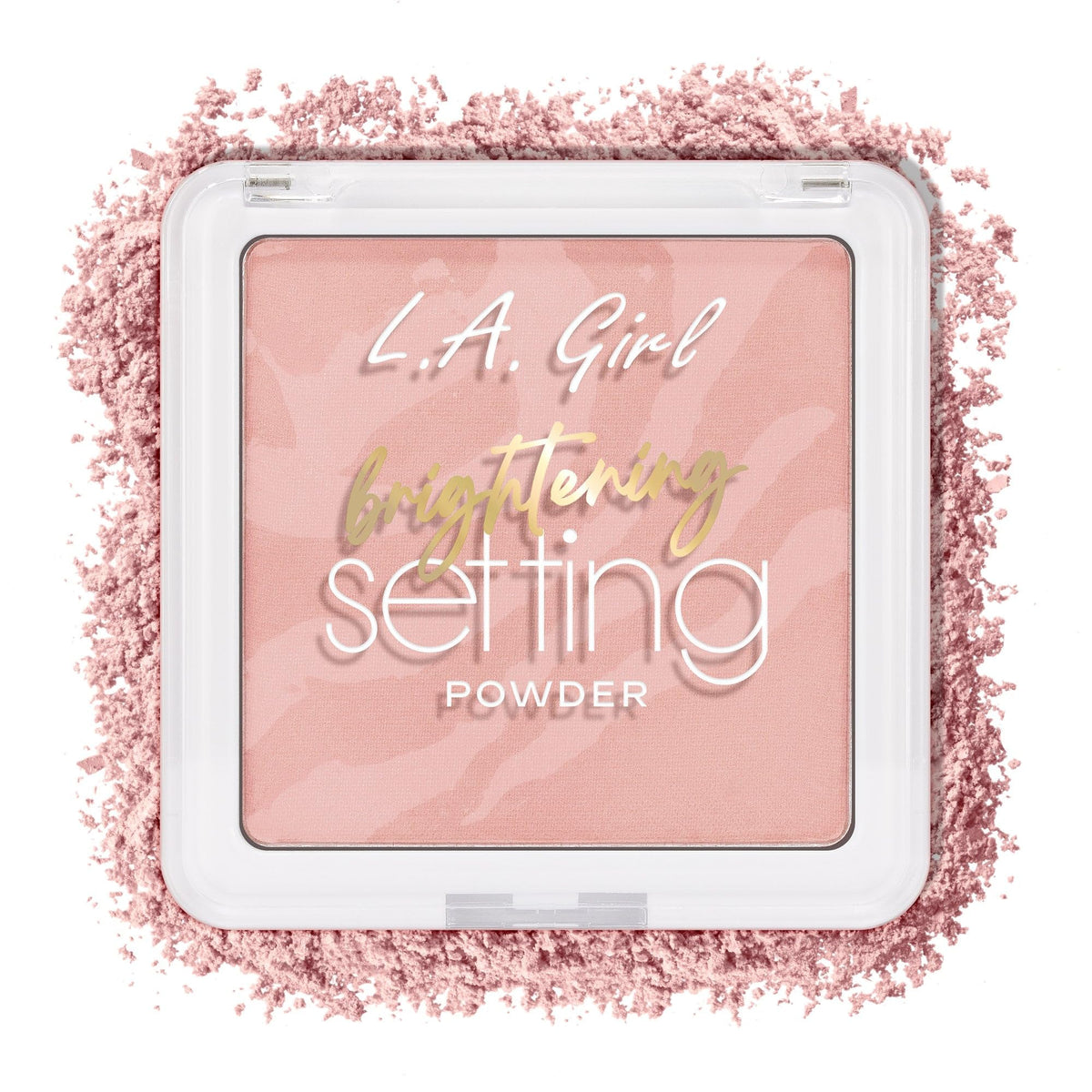 L.A. Girl Marble Setting Powder, Brightening Pink Blossom GPS168