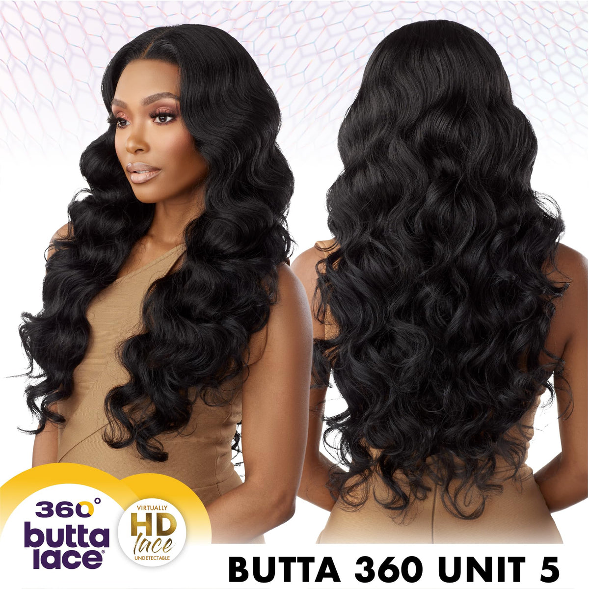 Sensationnel Butta 360 LaceWig-Unit 5, SH/BERRY
