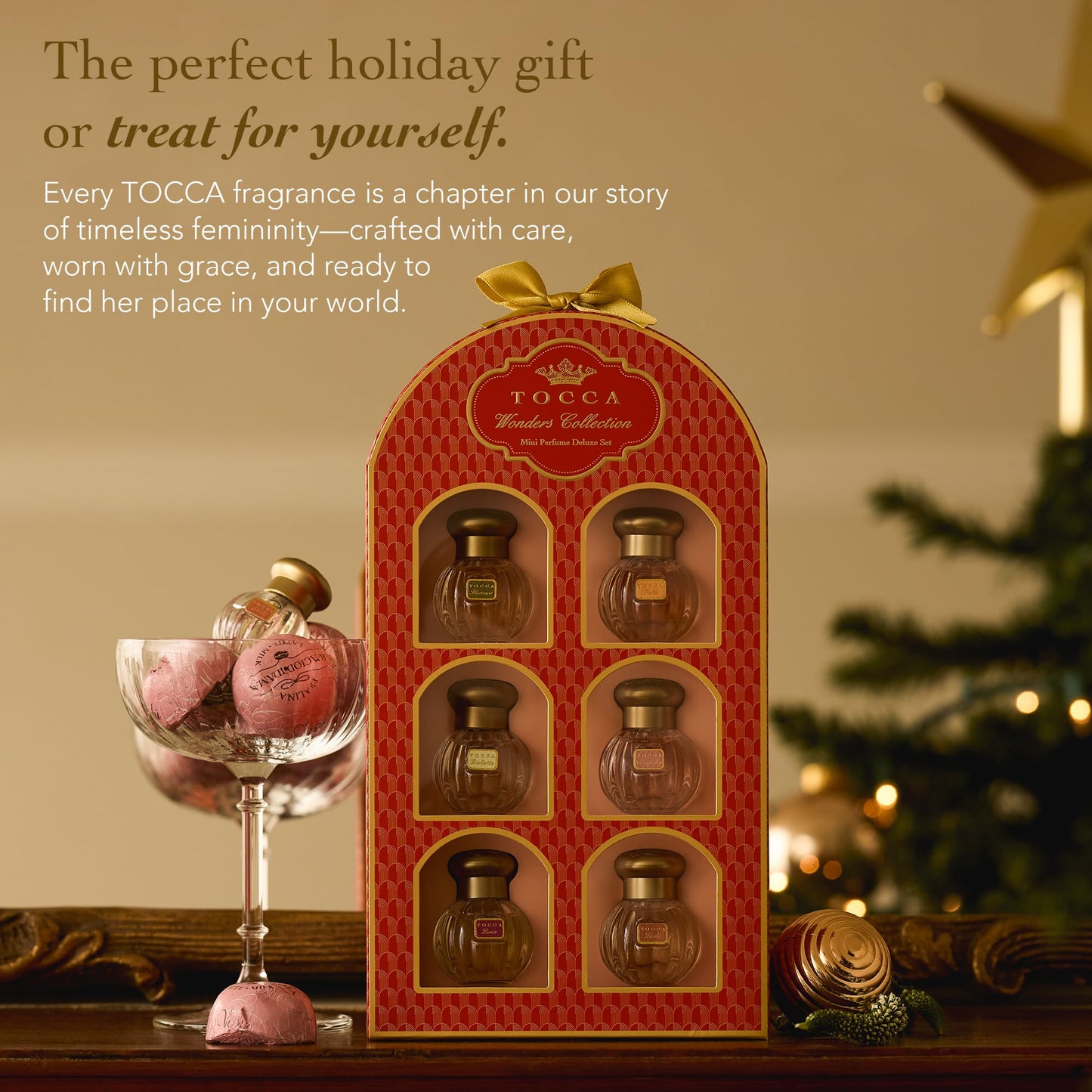 Tocca Wonders Collection Mini Perfume Gift Set ($90 Value) - Deluxe Set Includes Florence, Stella, Cleopatra, Giulietta, Lucia, and Laila, 5 ml Each Beauty & Personal Care Tocca