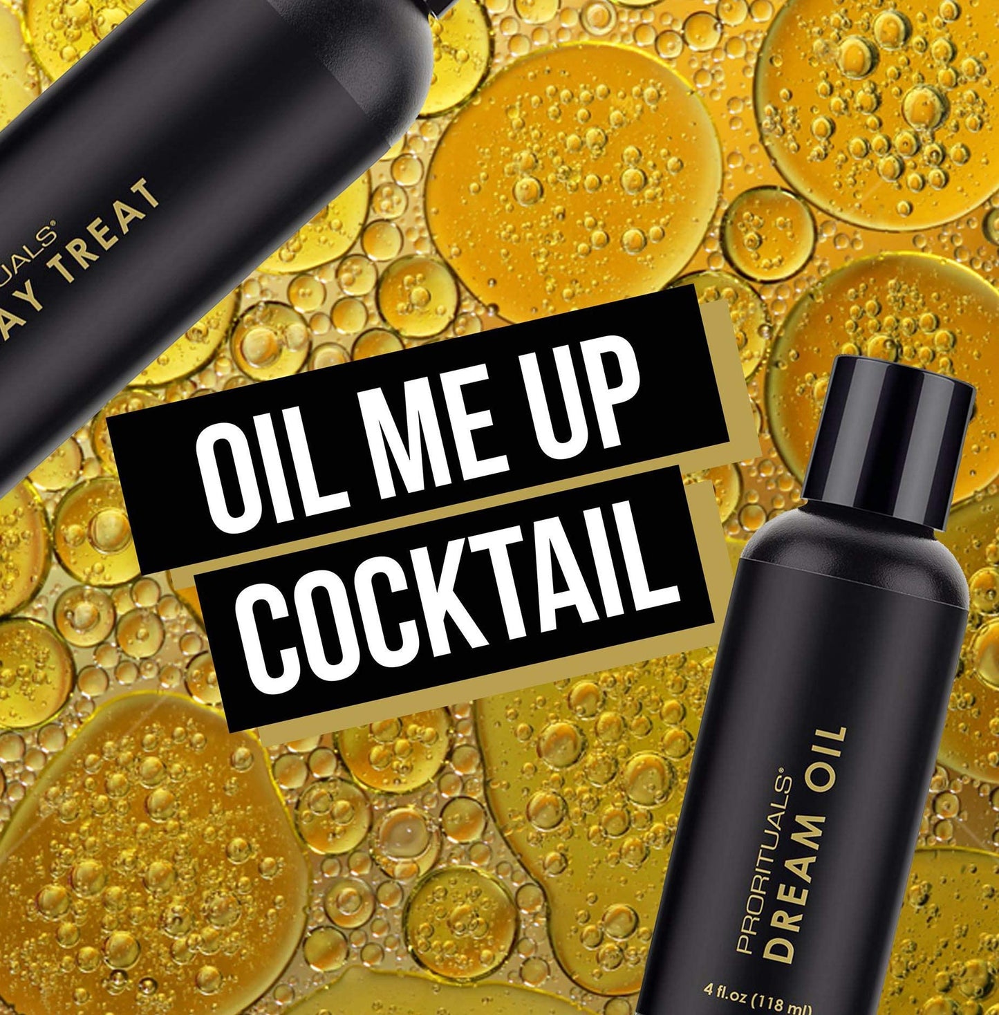Prorituals Dream Oil - Lightweight, Hydrating Hair Oil, Adds Shine, Strengthens & Repairs Dry Hair, Vanilla Scent, 4 fl oz Beauty & Personal Care Prorituals