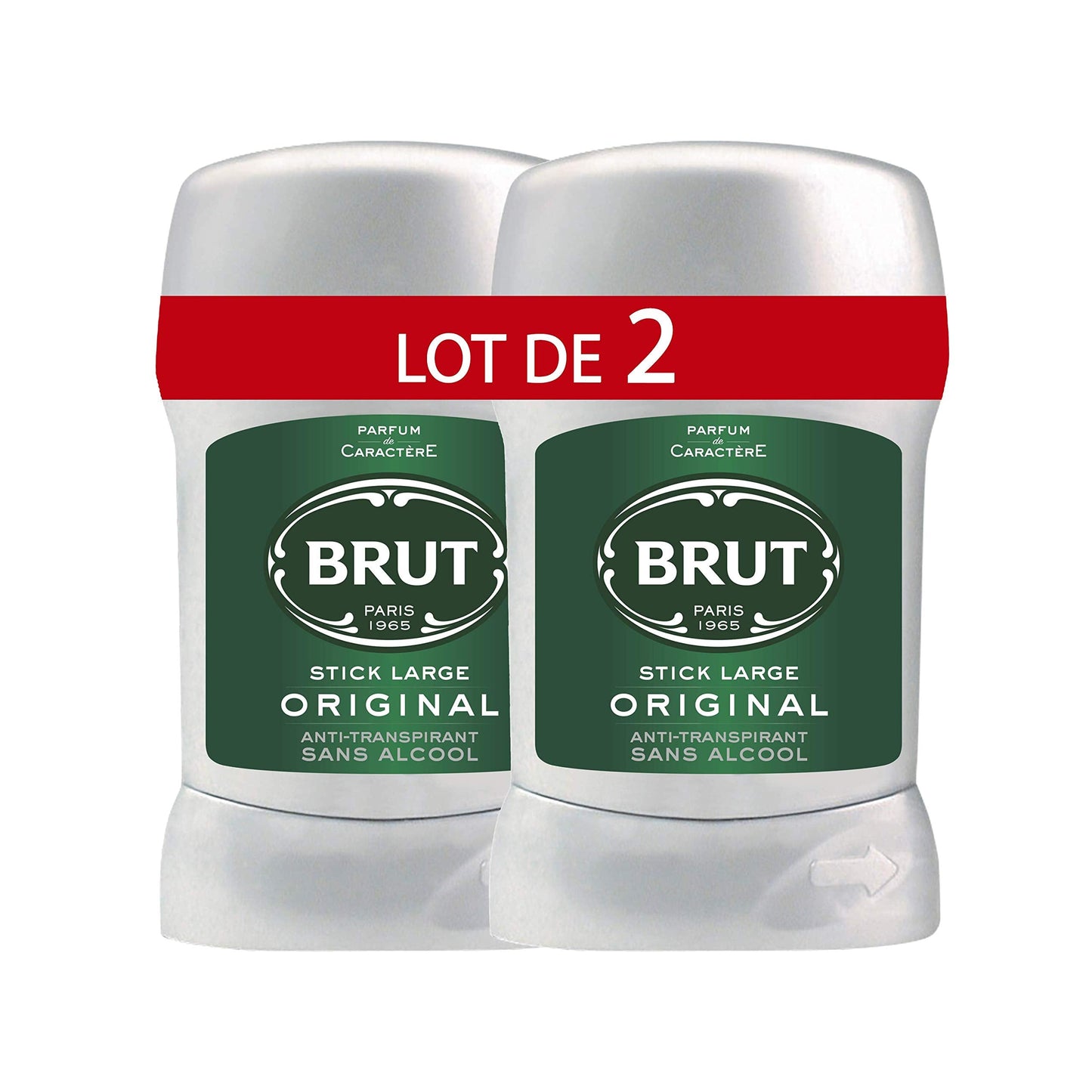 Brut Original Anti-transpirant Deo Stick For Mens 50ml (Pack of 2) Beauty and Personal Care Brut
