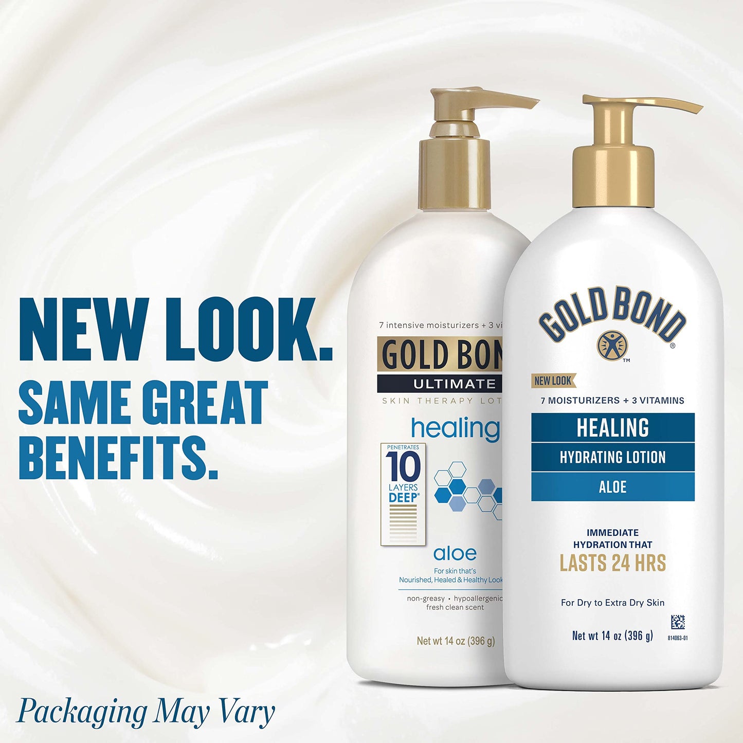 Gold Bond Healing Hydrating Lotion, 14 oz., Body Lotion with Aloe, Moisturizes, Immediate 24-Hour Hydration Beauty & Personal Care Gold Bond