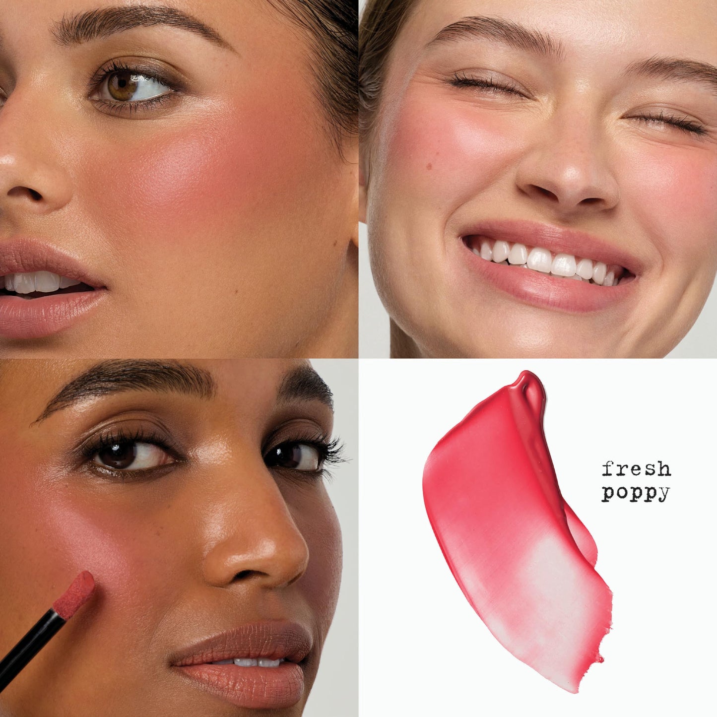 Stila Convertible Color Nourishing Liqua-Tint, Fresh Poppy | Hydrating Liquid Blush & Lip Tint with Hyaluronic Acid | Lightweight Skin-Boosting Liquid Beauty & Personal Care stila