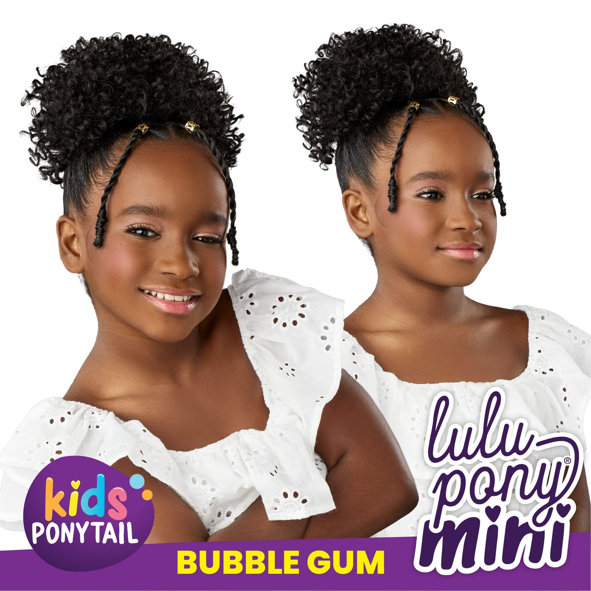 Sensationnel Lulupony Mini-Bubble Gum,1B OFFBLACK