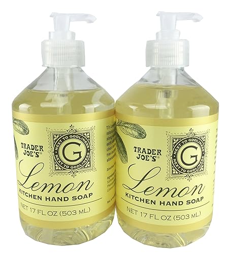 Trader Joe's Lemon Hand Soap - 2 Pack Beauty & Personal Care Trader Joe's