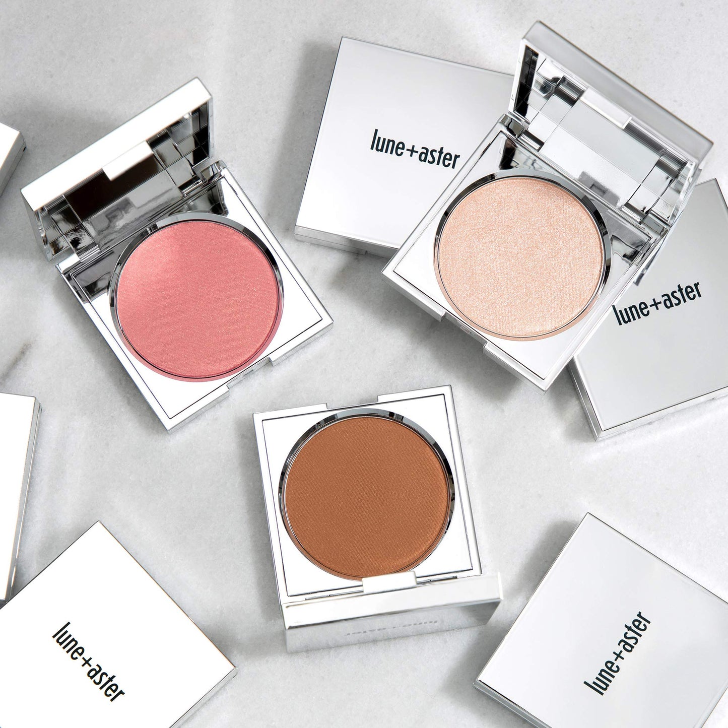 Lune+Aster Superstar Blush | Universally Flattering Peachy-Pink Blush, Soft Sheer Finish, Buildable Powder Beauty & Personal Care Lune+Aster