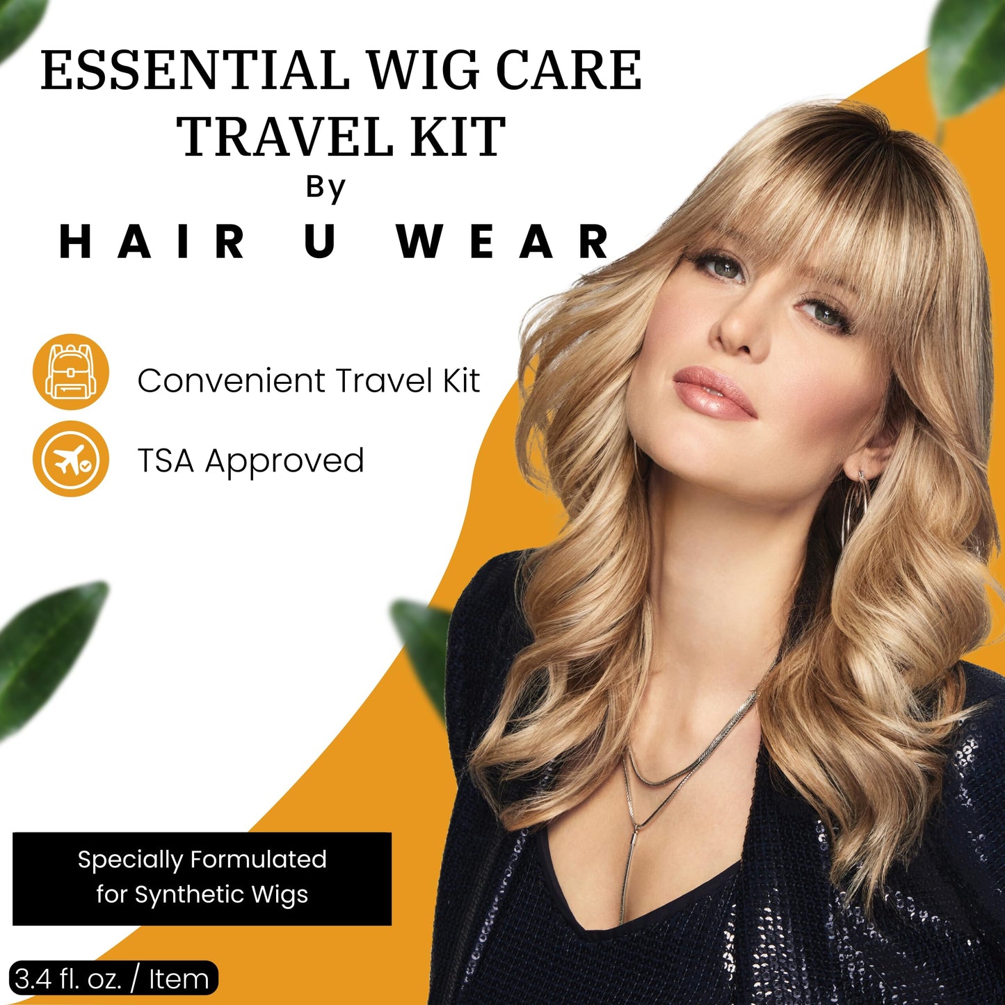 HairUWear Essential Care Travel Kit Beauty & Personal Care Hair u wear