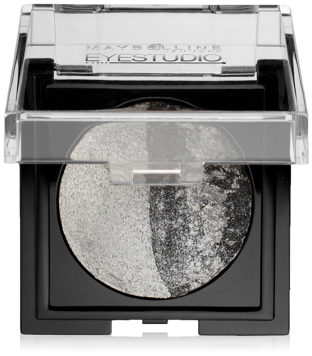 Maybelline New York Eye Studio Color Pearls Marbleized Eyeshadow, Duo Silver Spark, 0.09 Ounce
