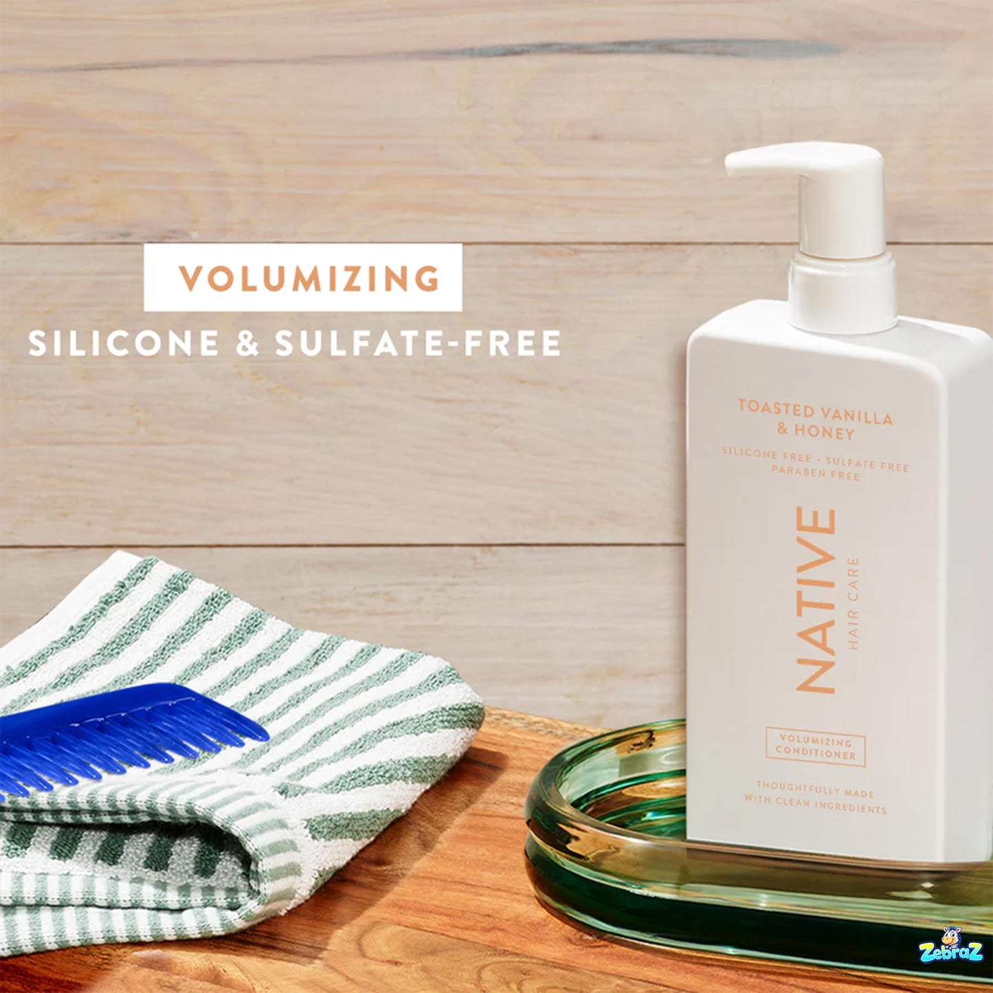 Toasted Vanilla & Honey Volumizing Conditioner Beauty & Personal Care Native