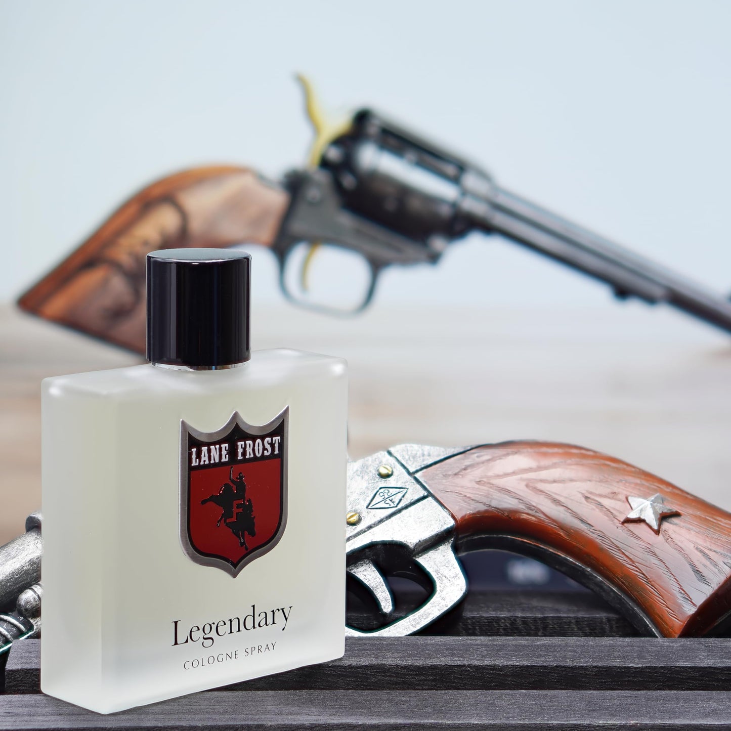 Lane Frost Legendary Frosted Cologne for Men - Fresh Western Fragrance with Crisp Citrus and Woodsy Notes - Cool Masculine Cologne Spray for the Beauty & Personal Care Lane Frost Legendary Cologne